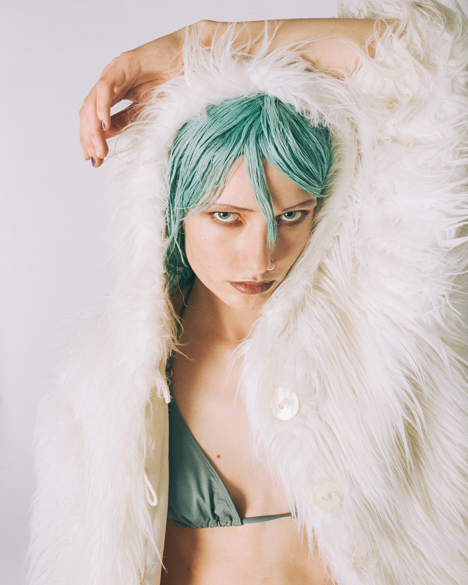 FAUX FUR BABY GIRLS — Look 2