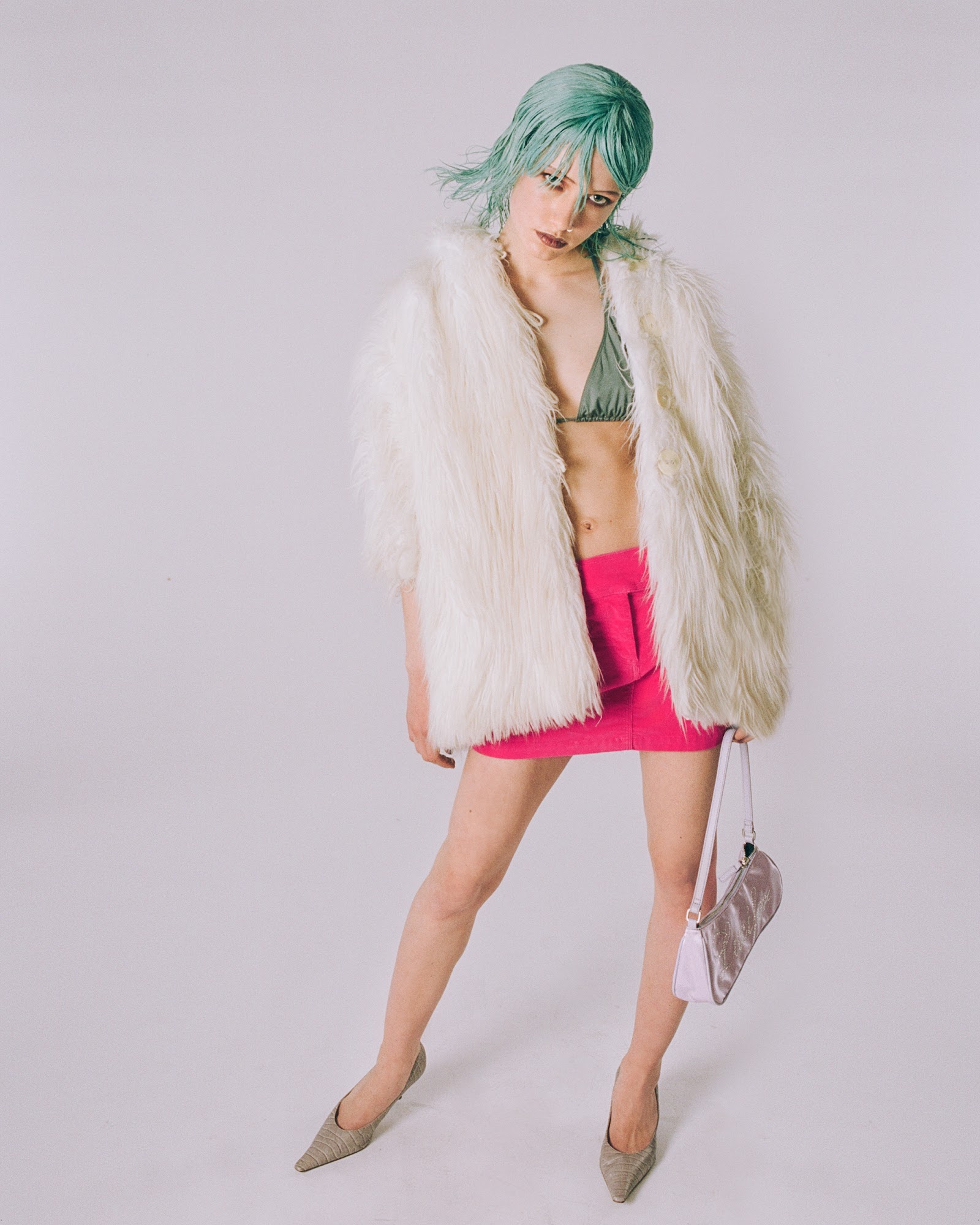 FAUX FUR BABY GIRLS — Look 6