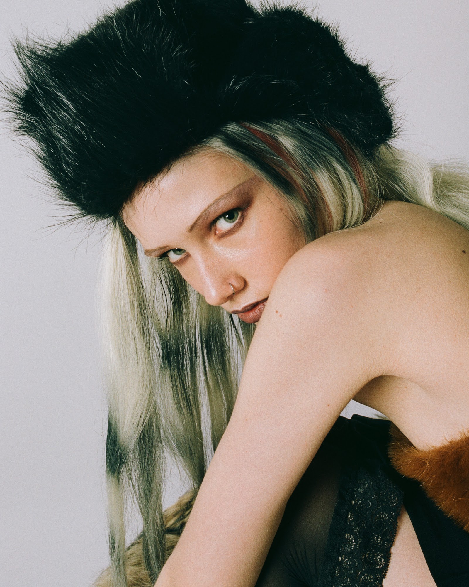 FAUX FUR BABY GIRLS — Look 12