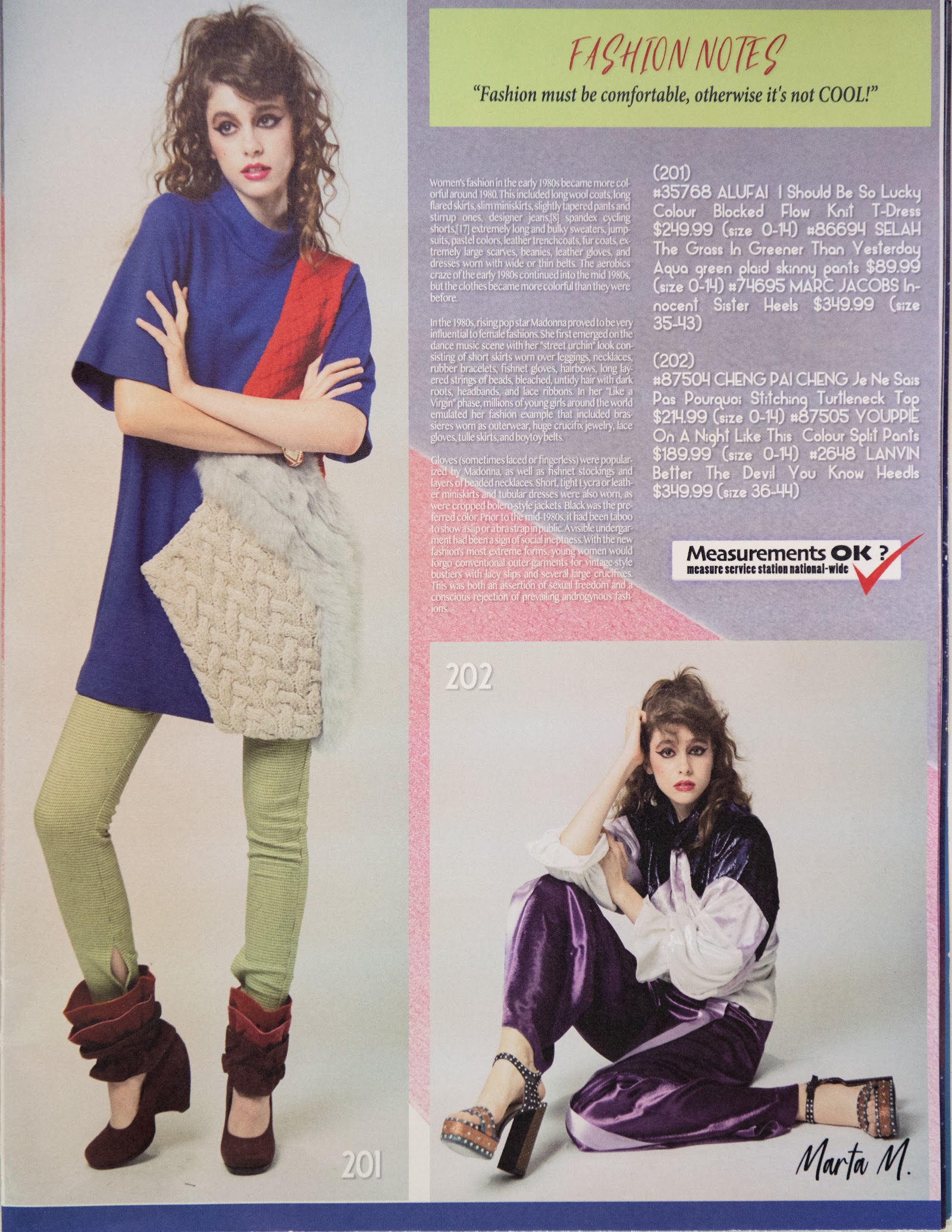 THE CATALOGUE GIRLS — Look 5