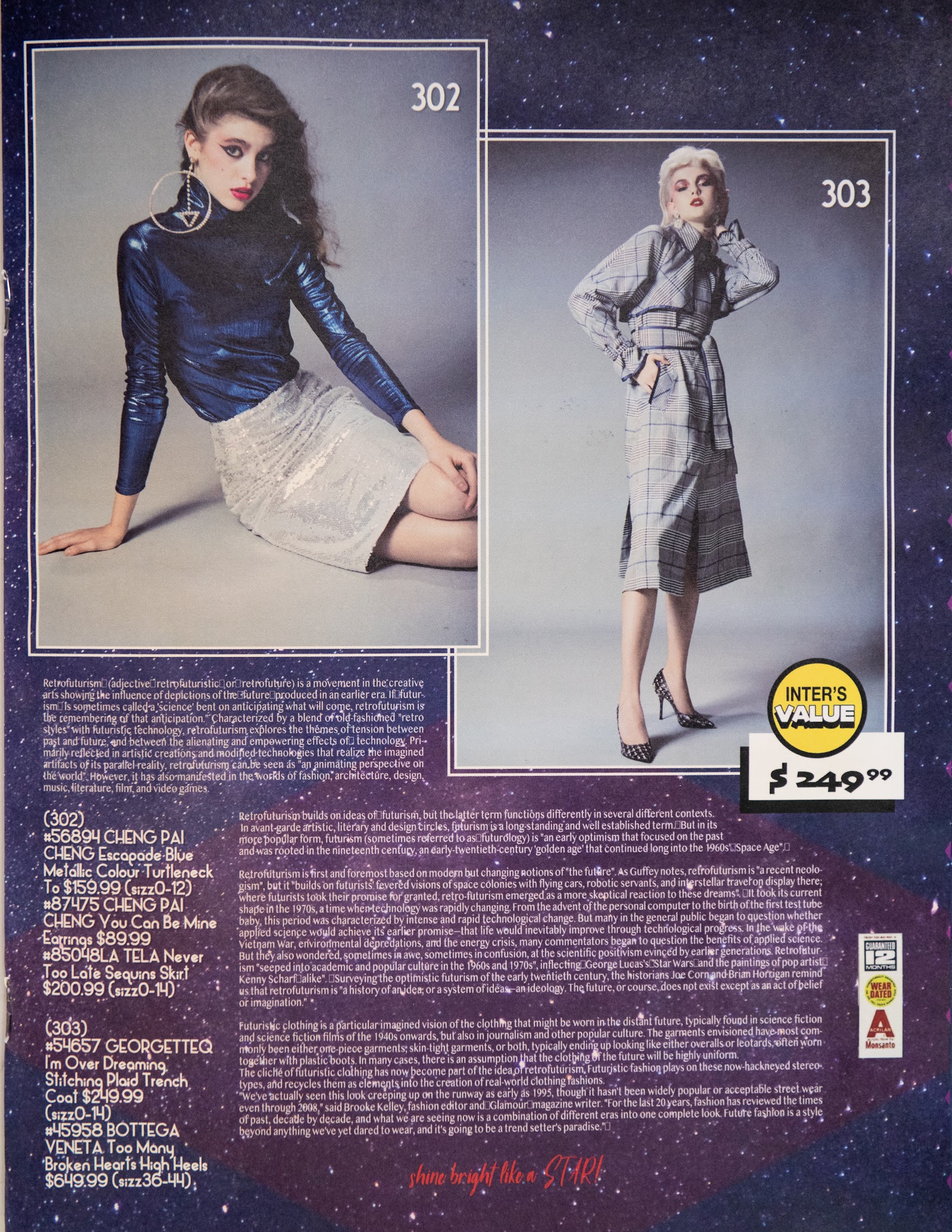 THE CATALOGUE GIRLS — Look 9