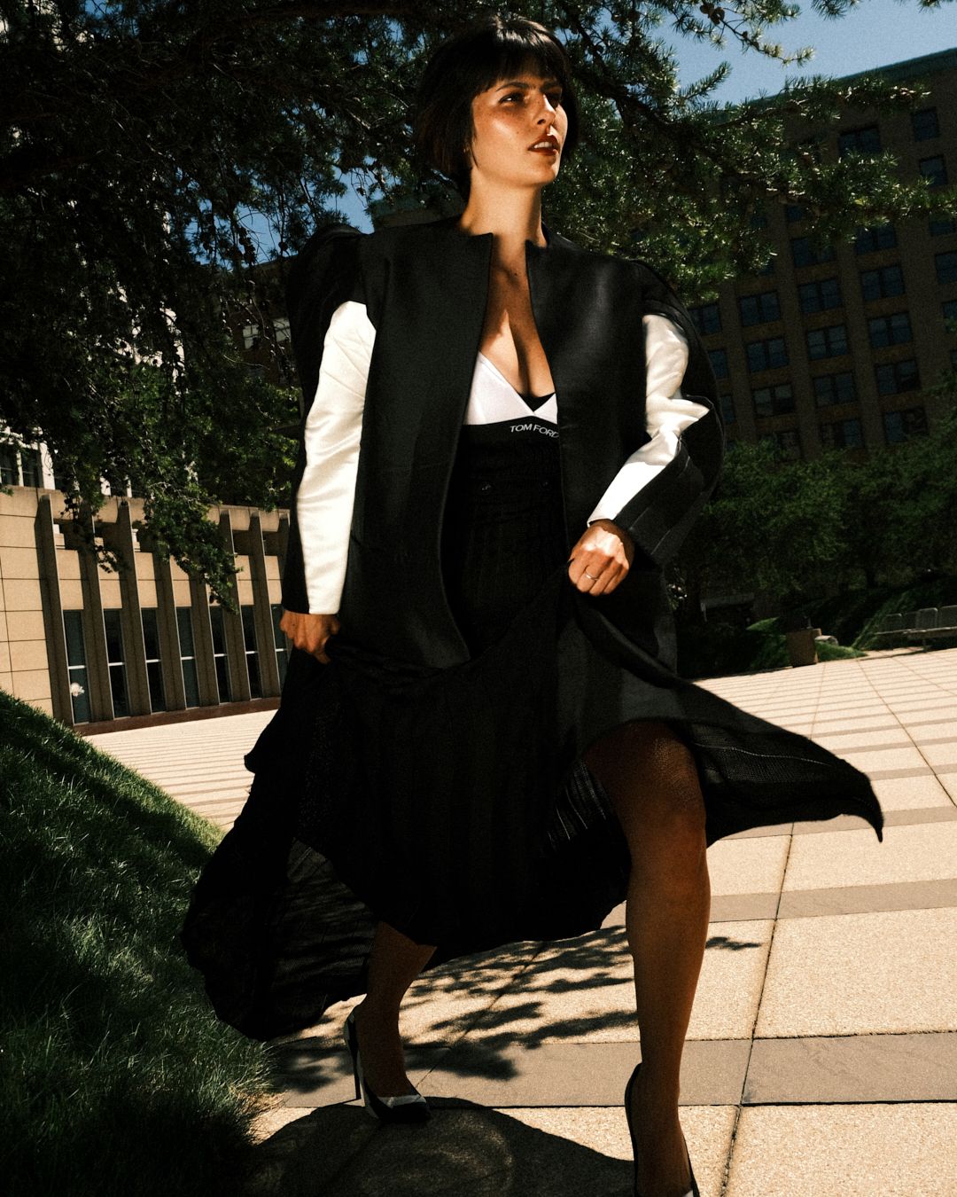 I’m Late for Work — Look 3