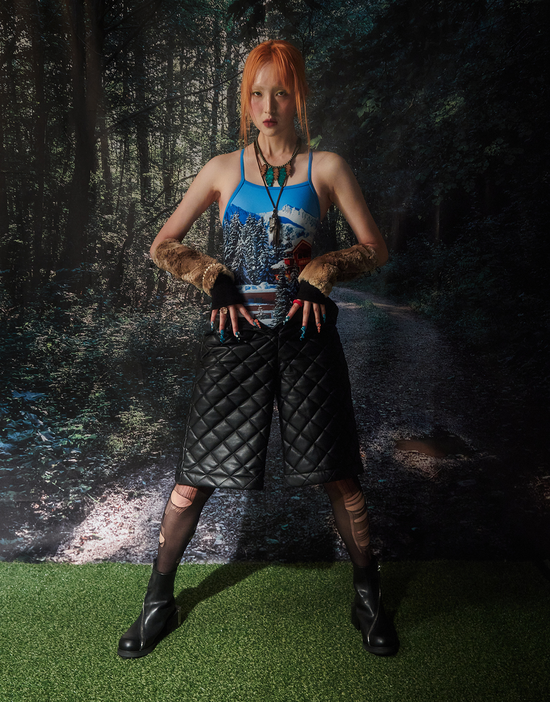BETWEEN WINTER AND SUMMER — Look 2