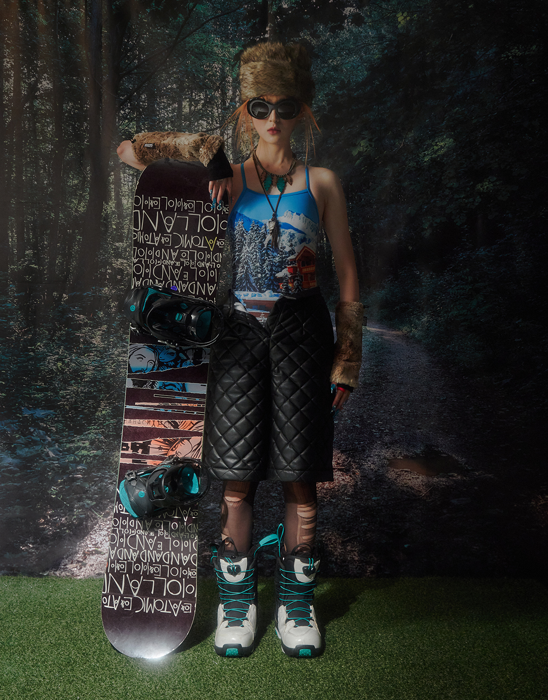 BETWEEN WINTER AND SUMMER — Look 9