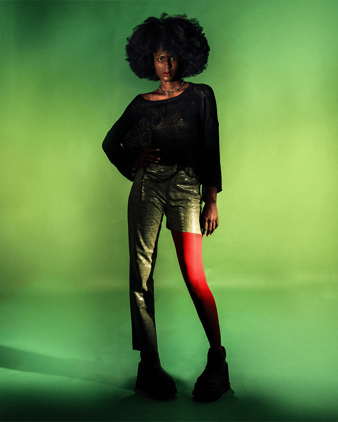Unfinished Business — Look 8