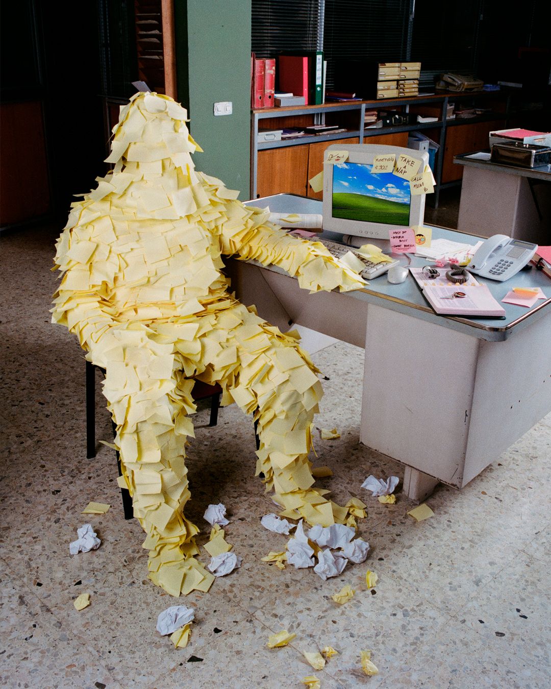 Back to the office by take a nap — Look 17