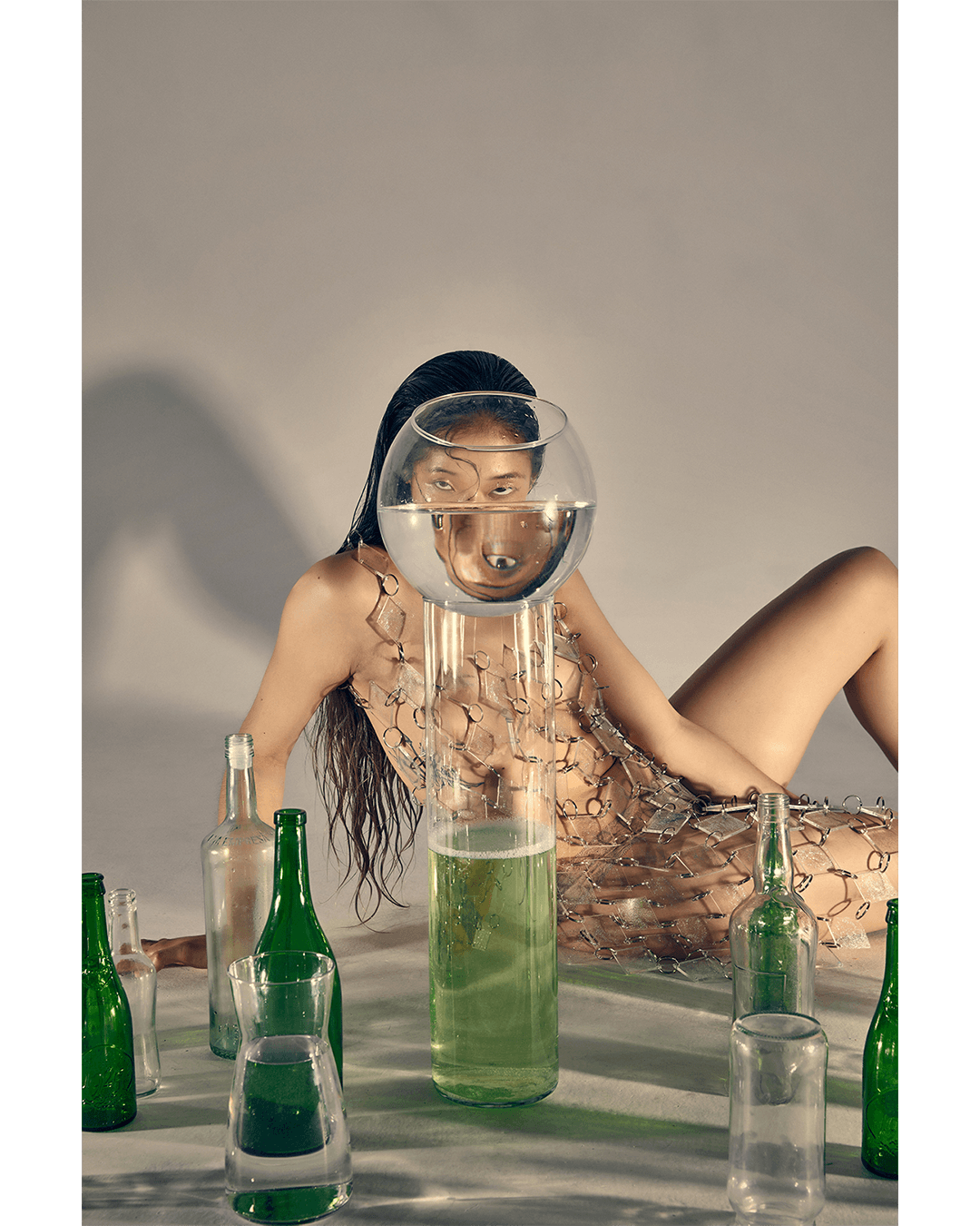 THE BEAUTY OF GARBAGE — Look 6