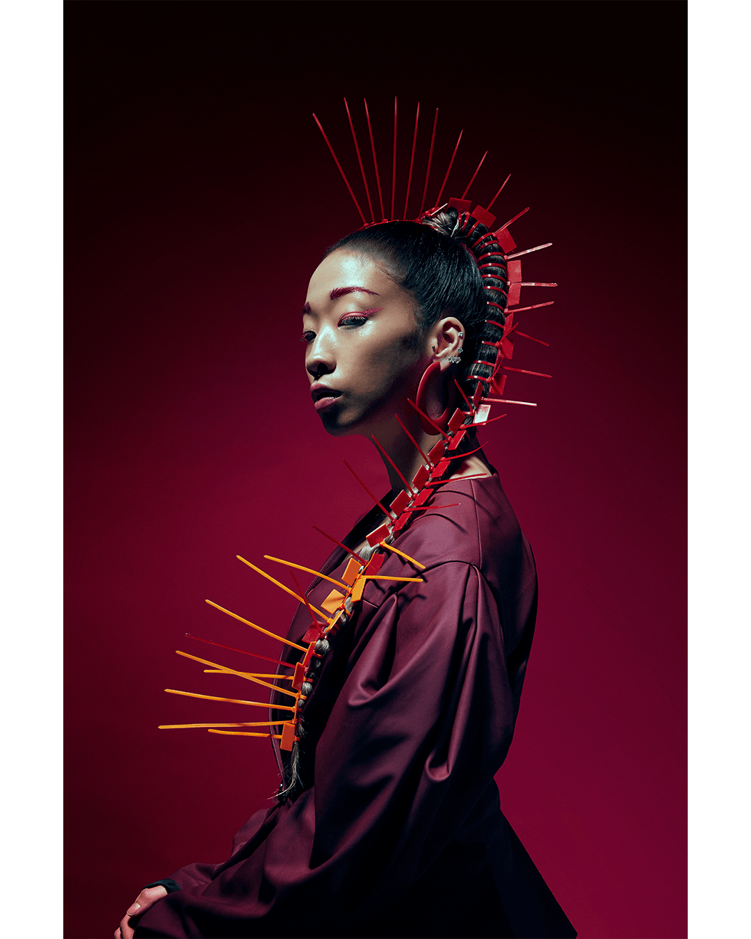 THE BEAUTY OF GARBAGE — Look 17