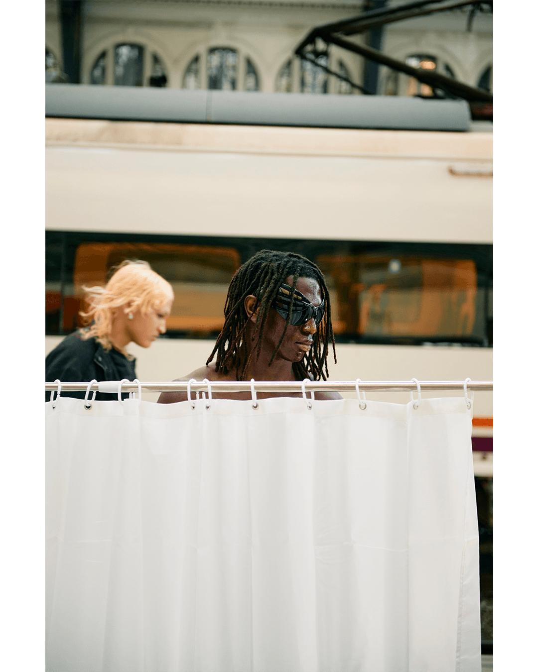 No time to shower — Look 9