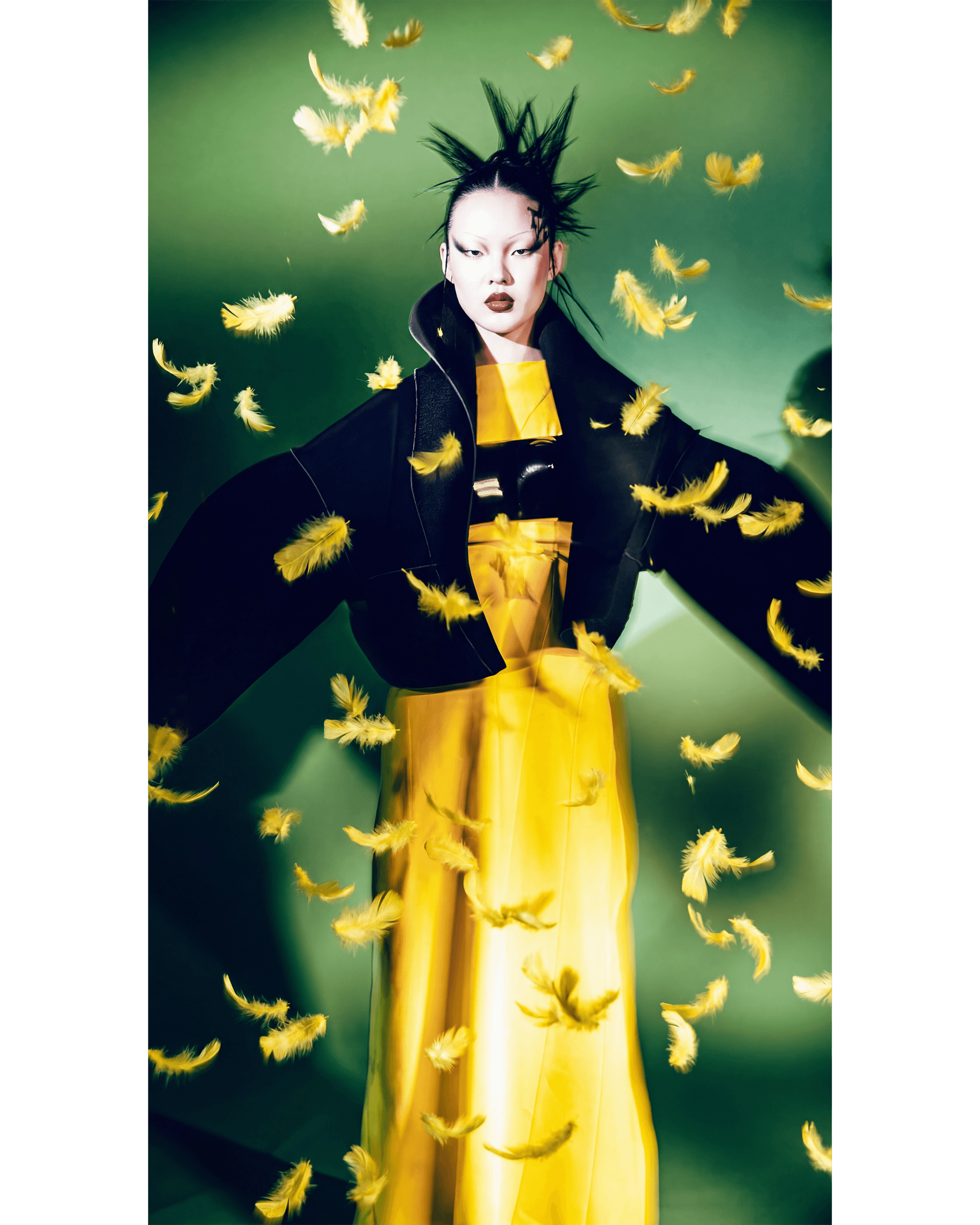 Sculpted Silence — Look 3