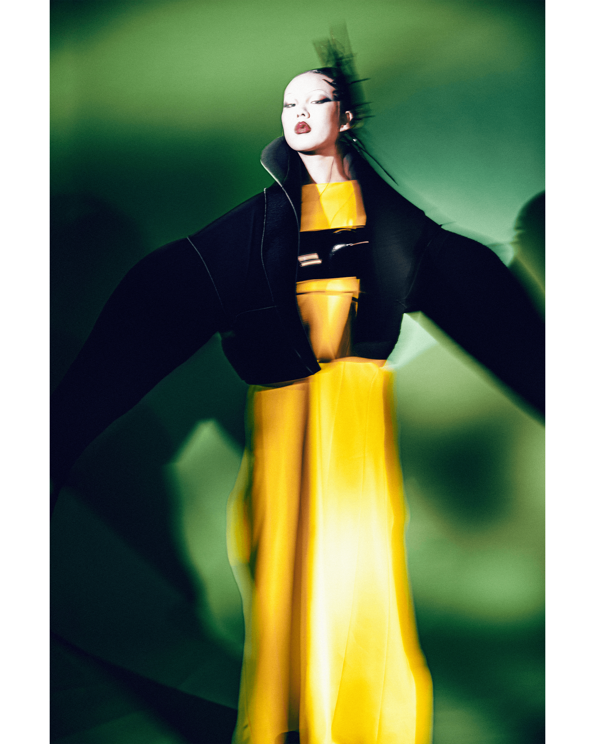 Sculpted Silence — Look 12