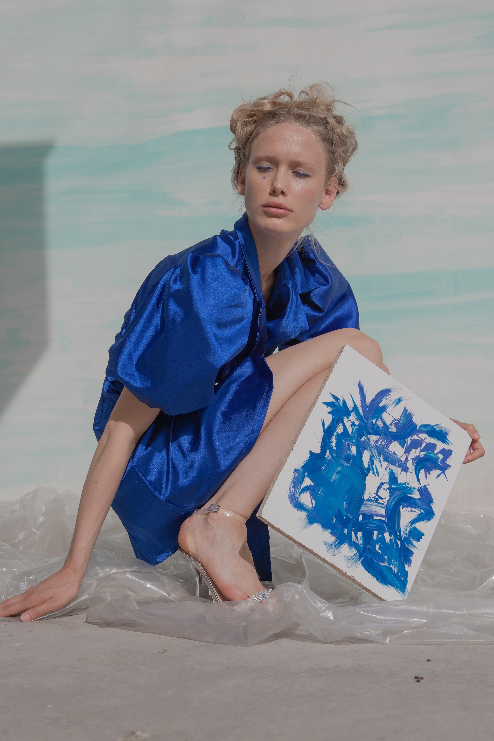 ADDICTION IN BLUE — Look 5