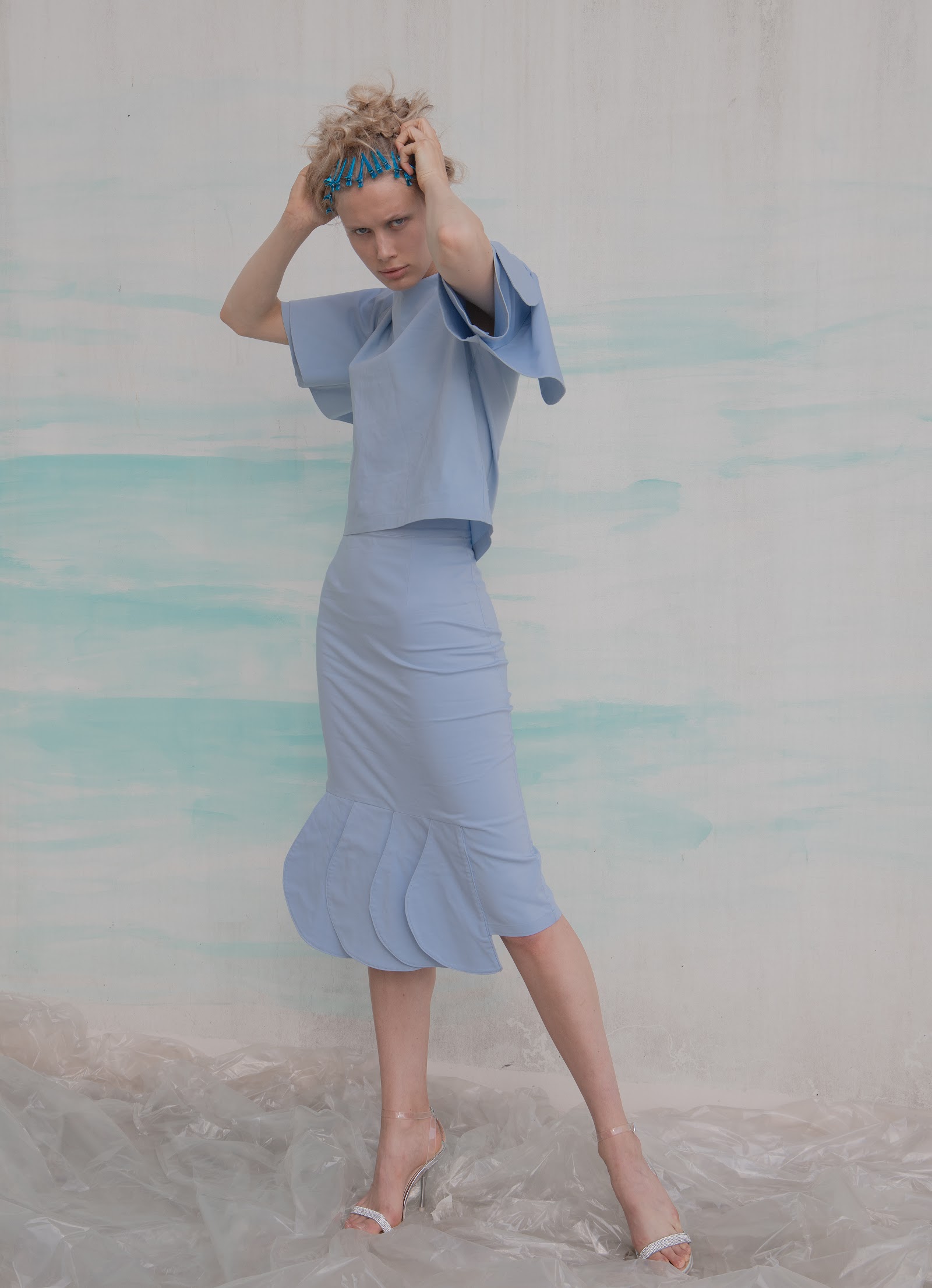 ADDICTION IN BLUE — Look 8
