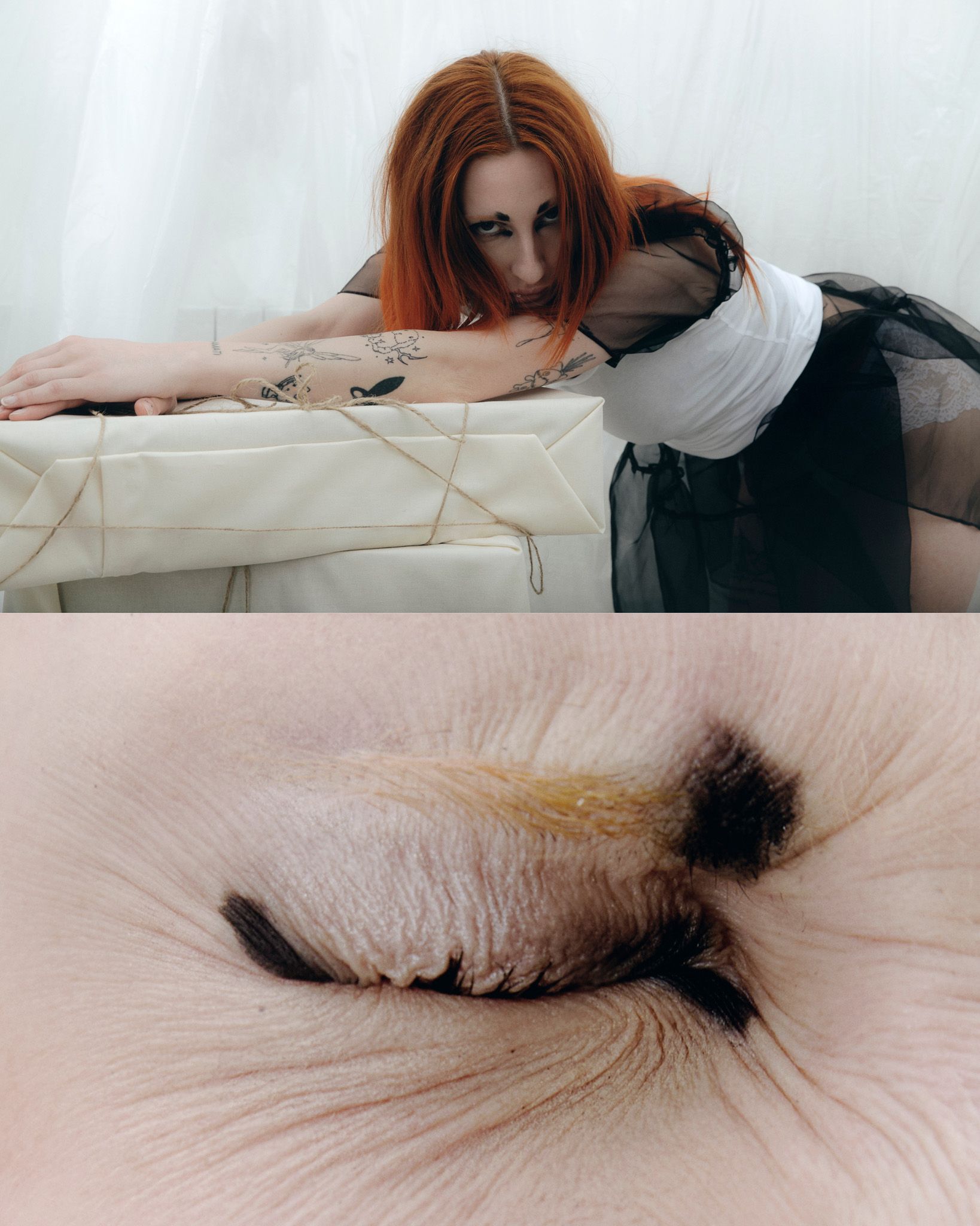 Costrizioni e trasparenze — Look 2