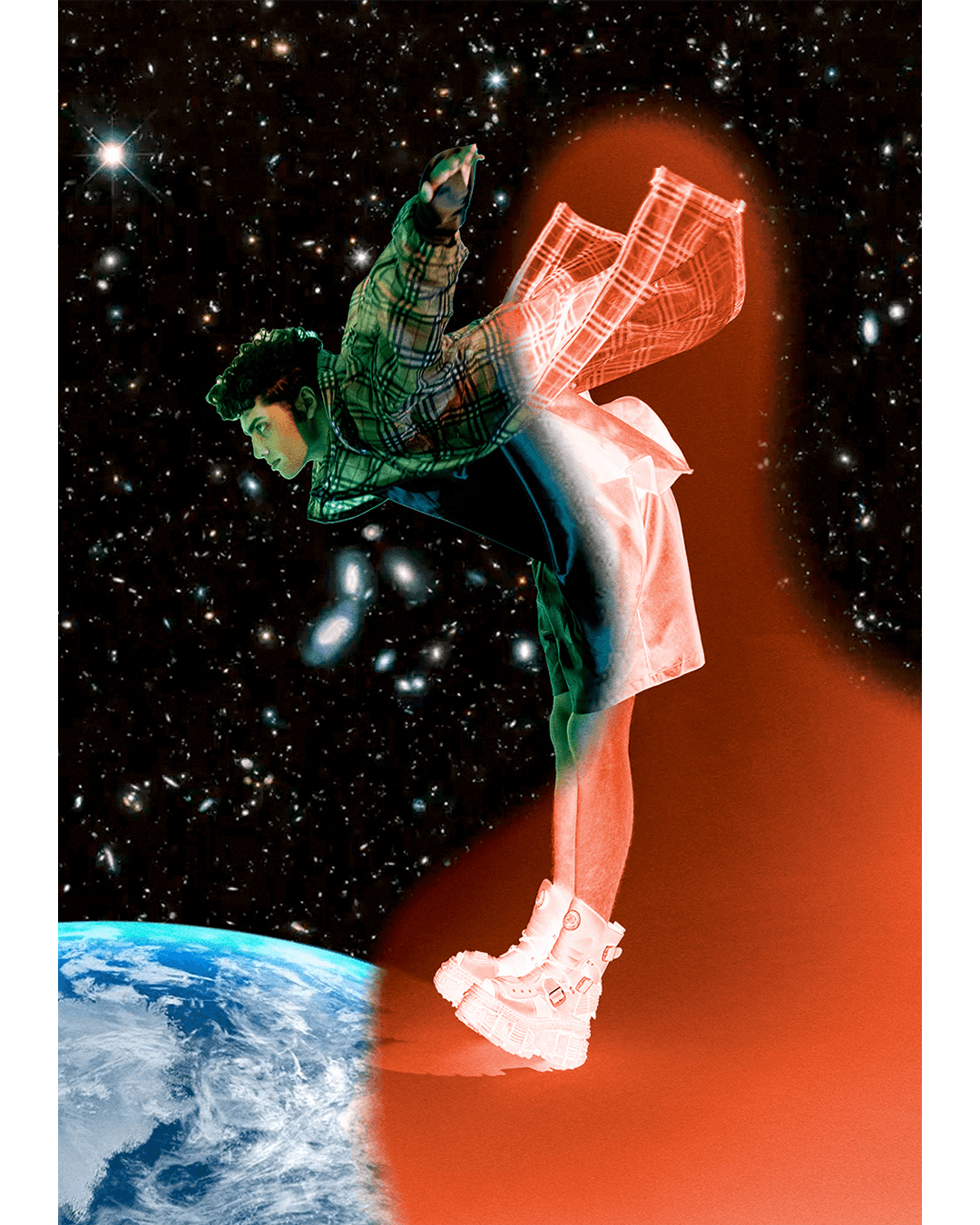 Outer Space Abduction Dance — Look 6