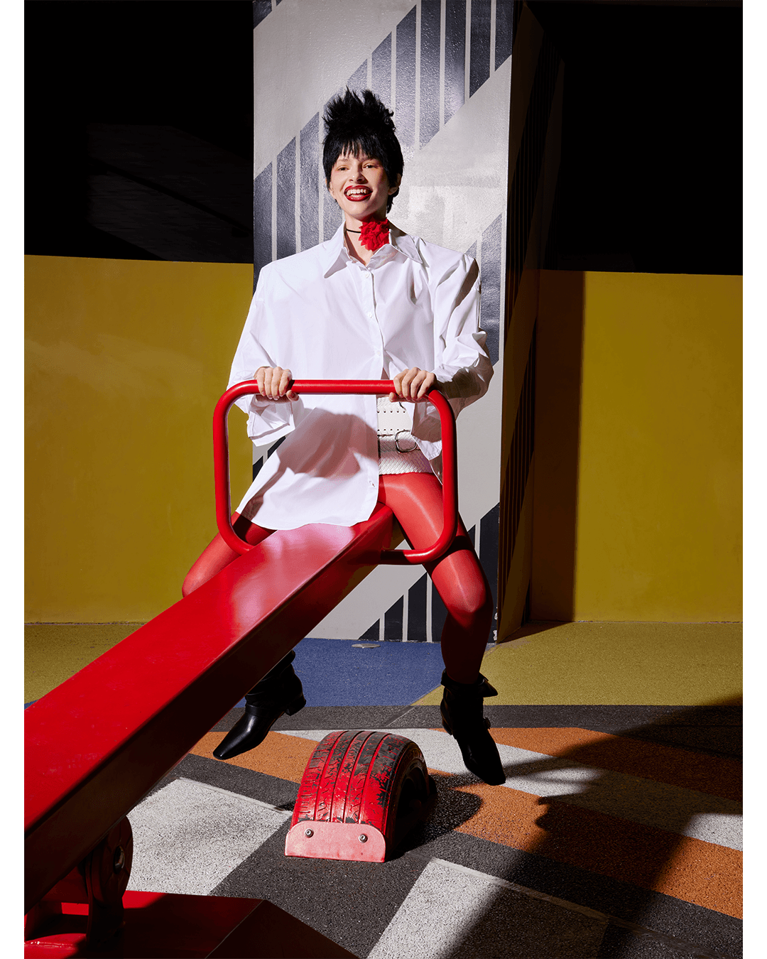 Amusement in the life park — Look 5