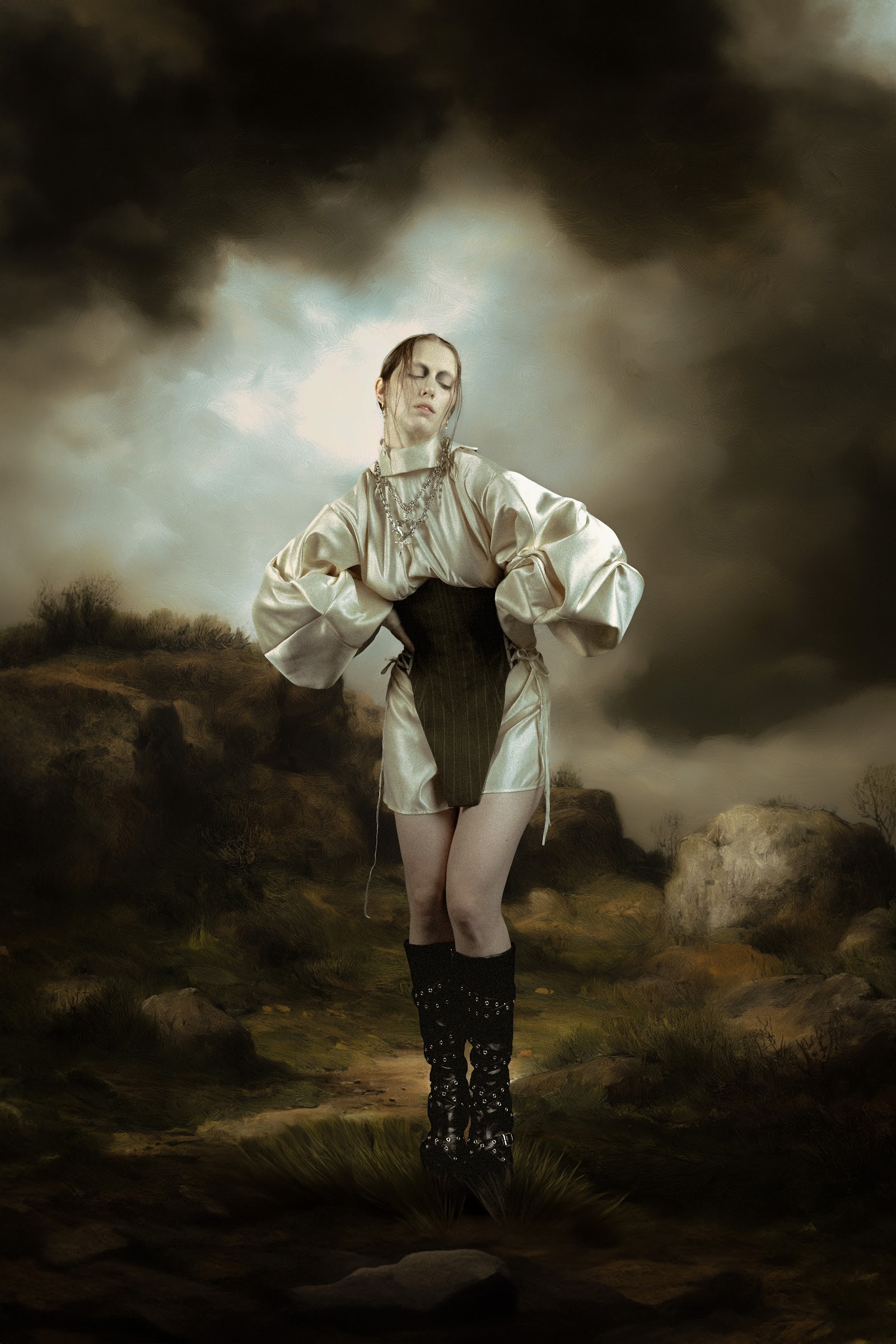 ETHEREAL GLOW — Look 8