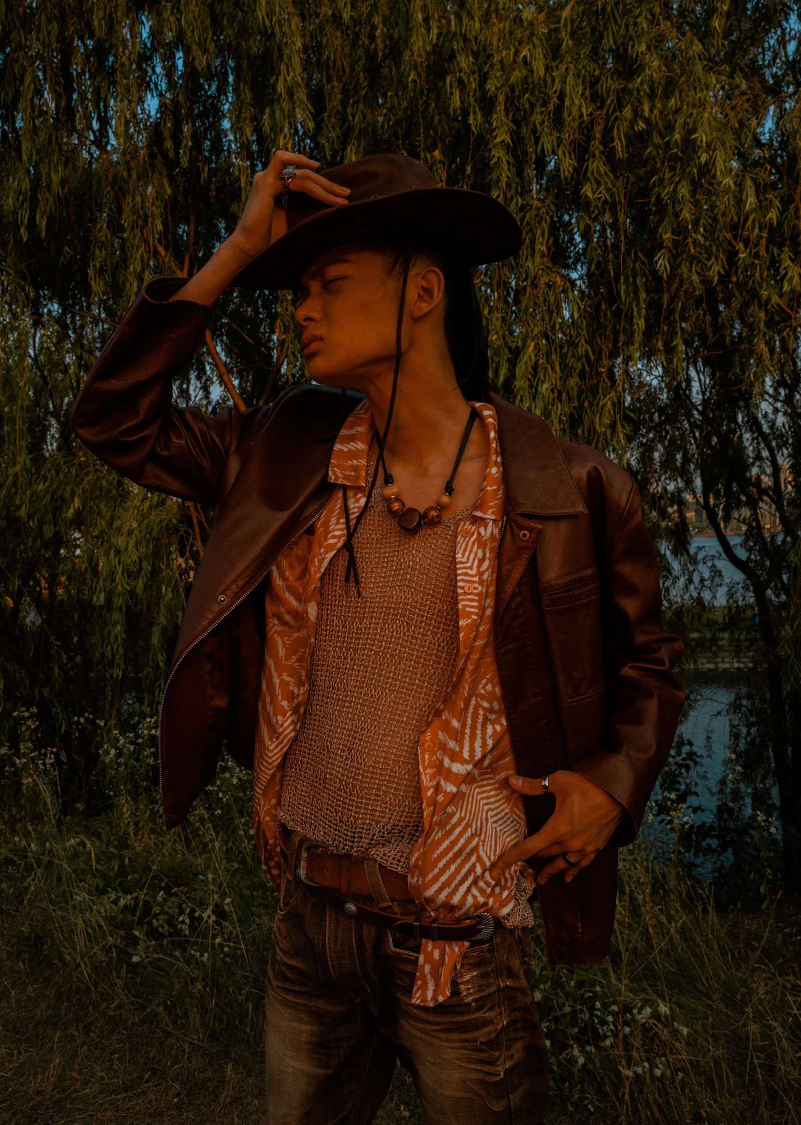 WESTERN BOYS IN FOREST — Look 5