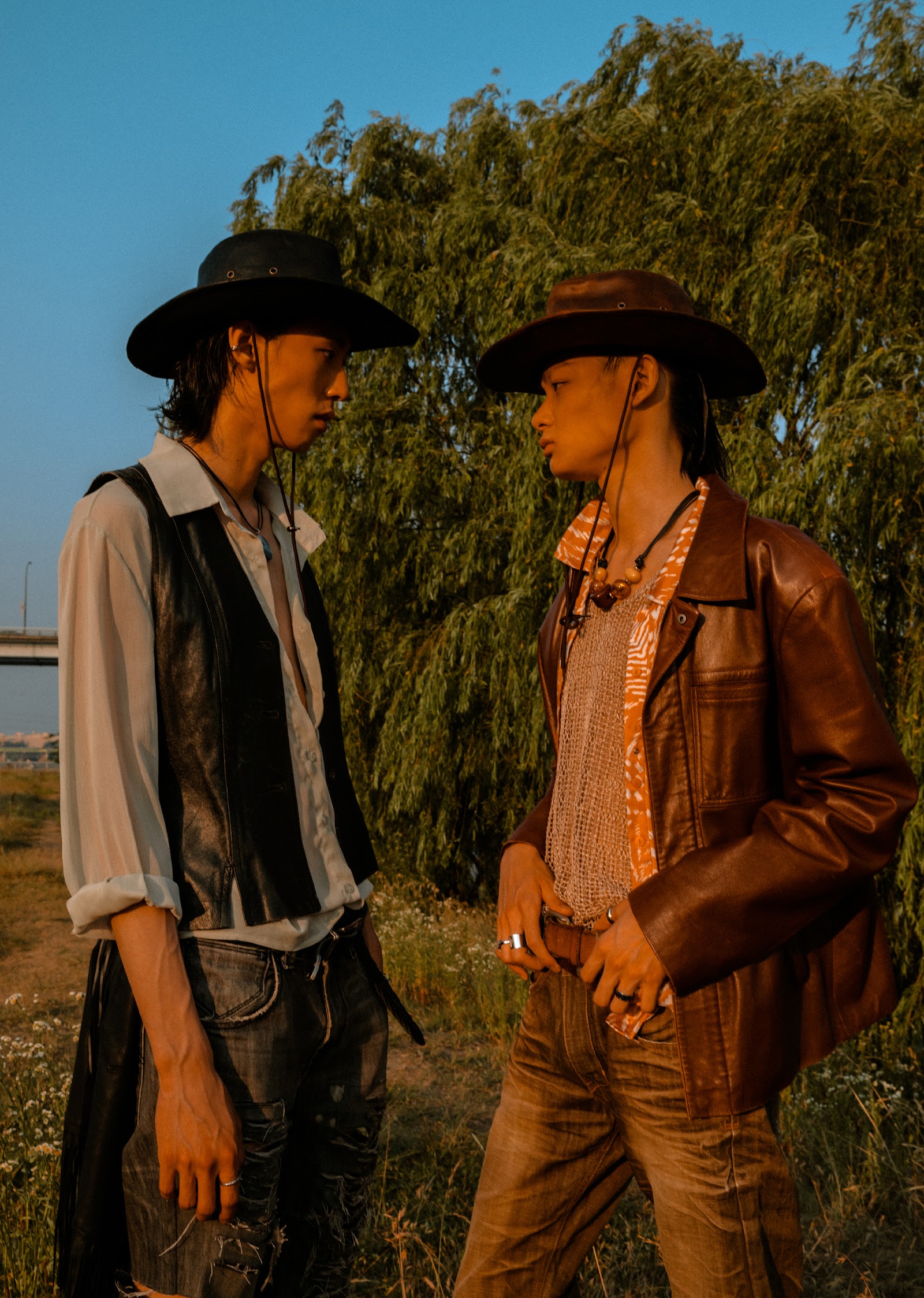 WESTERN BOYS IN FOREST — Look 9
