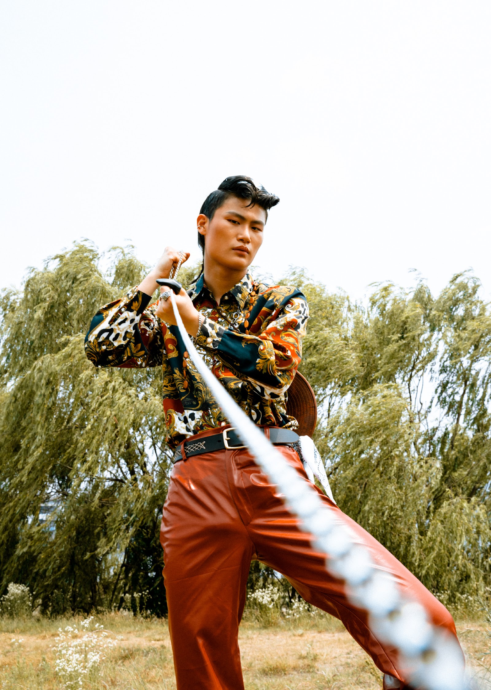 WESTERN BOYS IN FOREST — Look 15