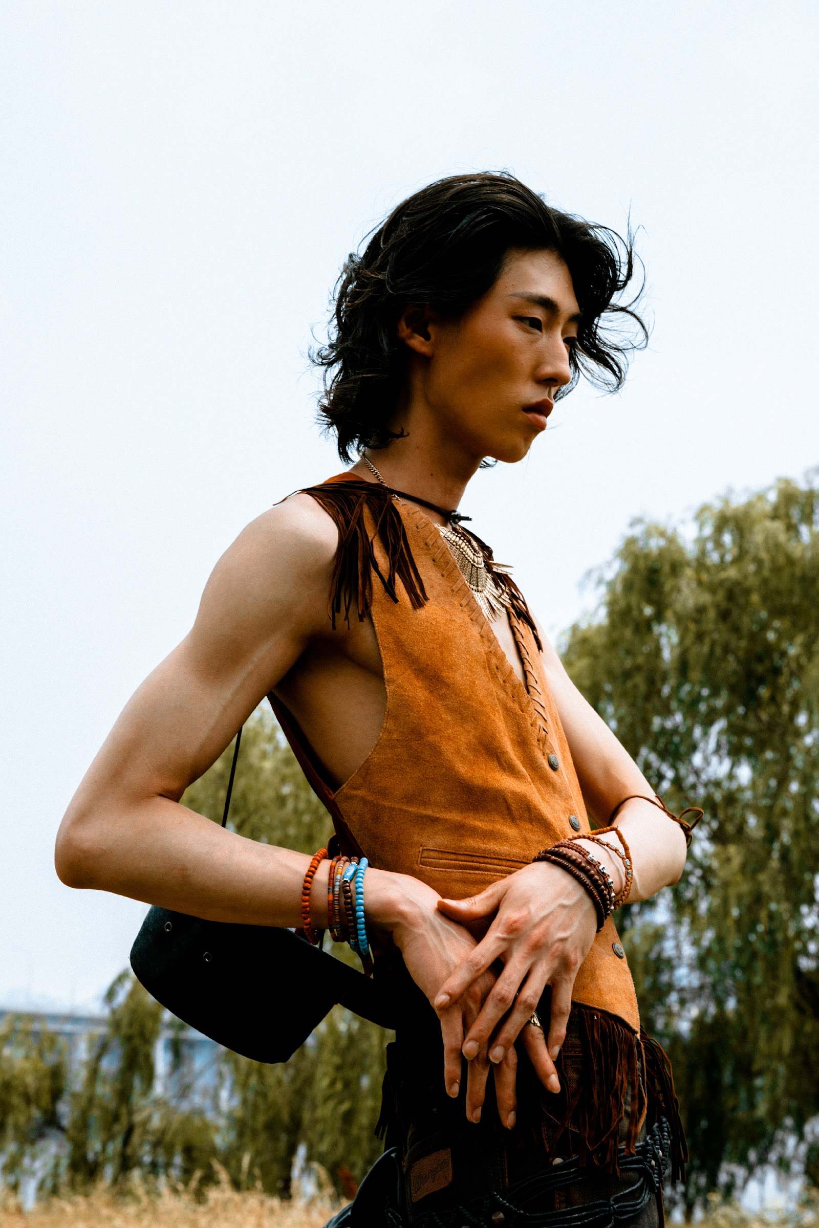WESTERN BOYS IN FOREST — Look 17