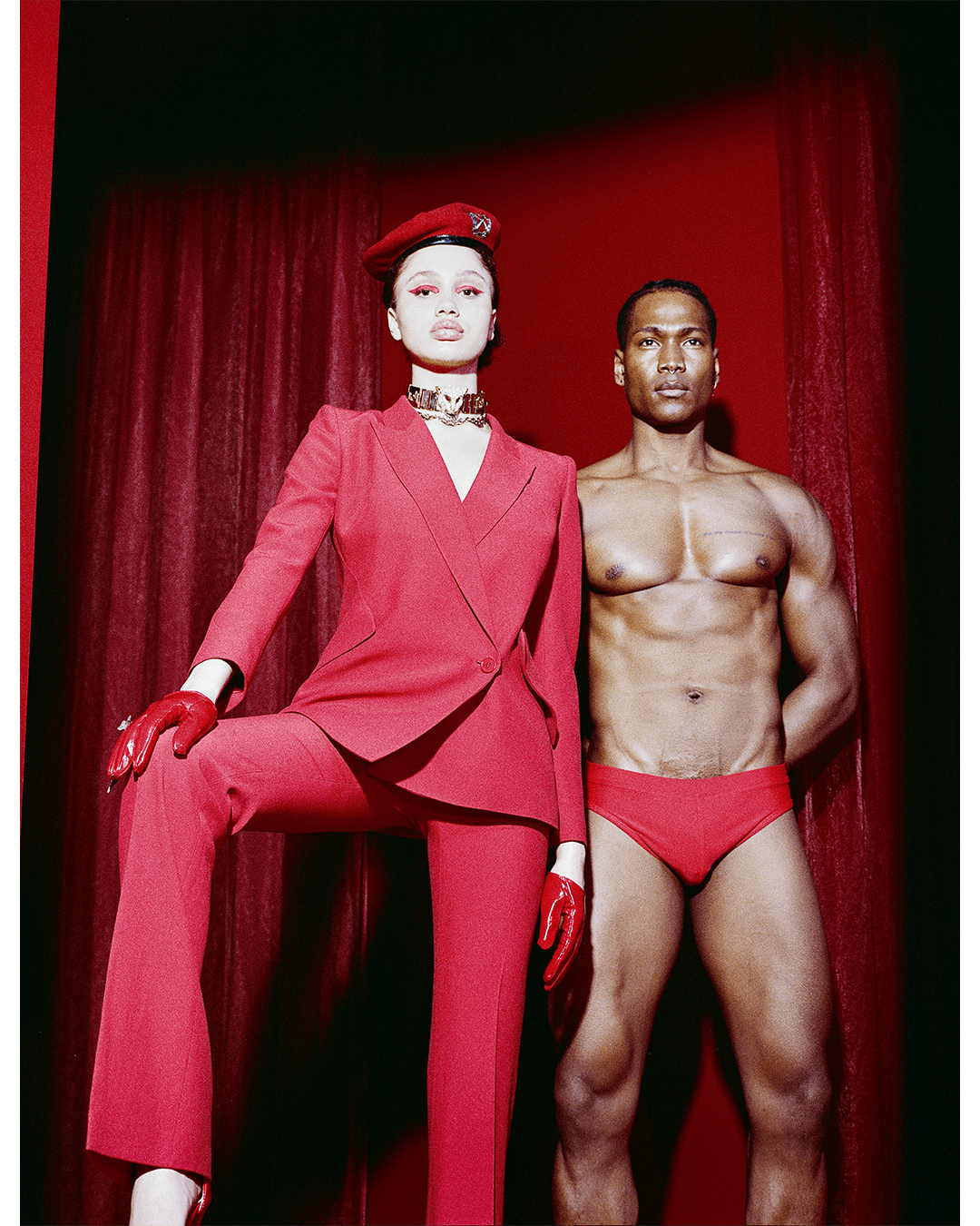 All Red EVERYTHING — Look 8