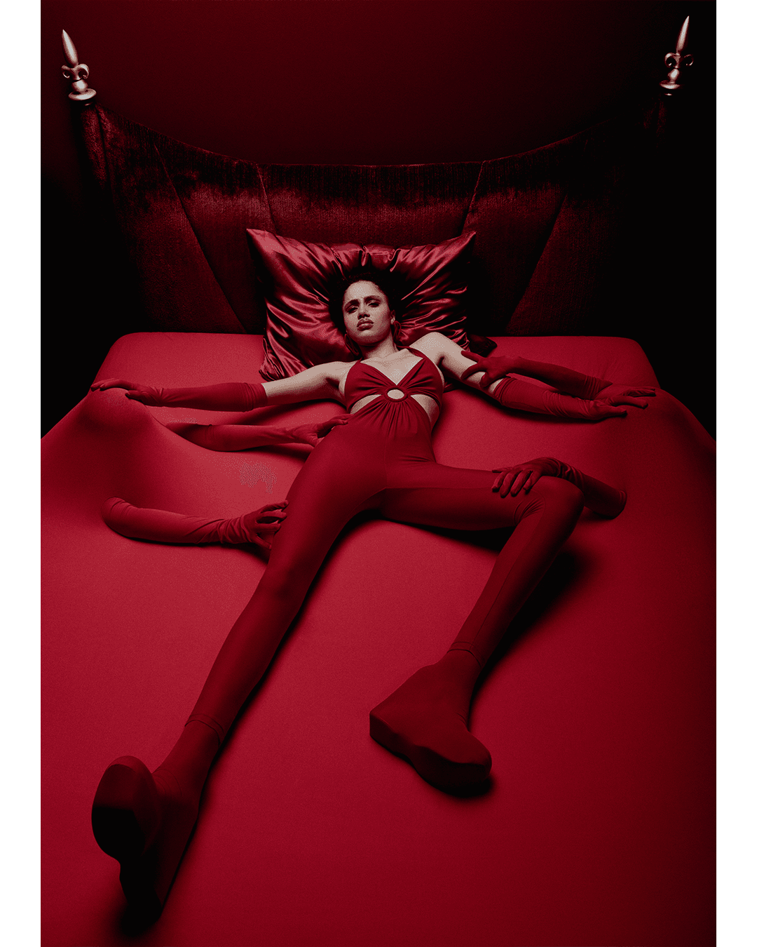 All Red EVERYTHING — Look 14