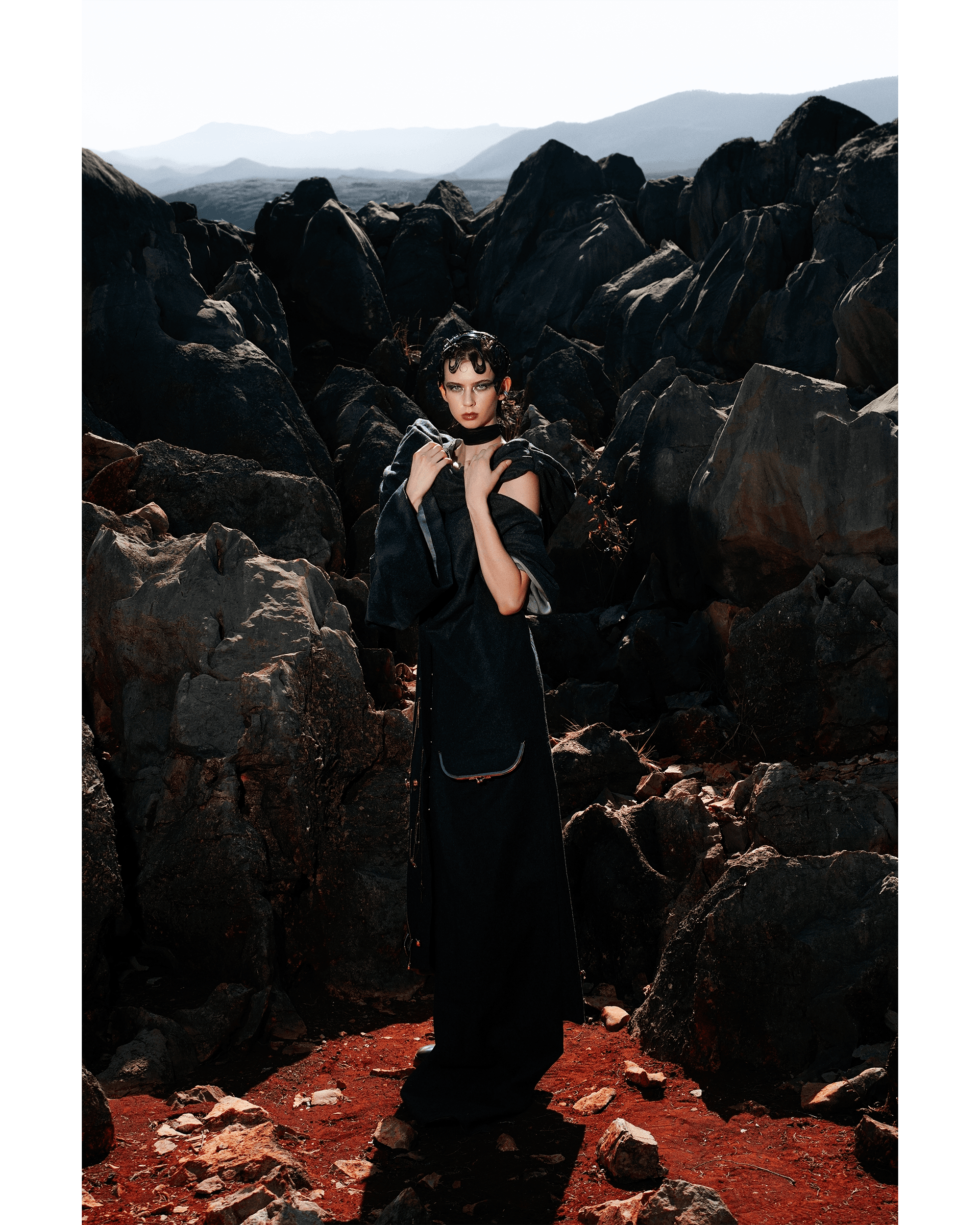 Whispers of Crimson — Look 8