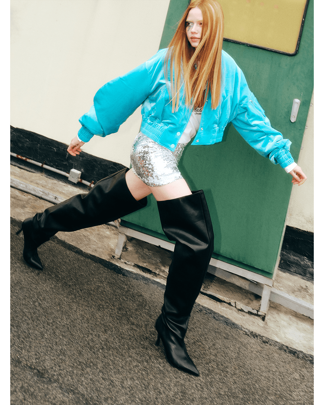 Rebel in rainy day — Look 2
