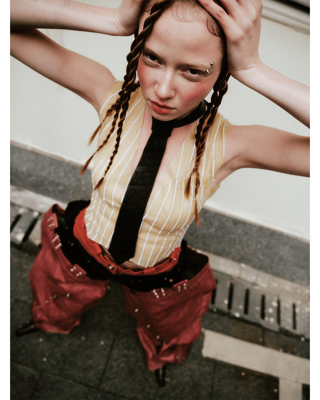 Rebel in rainy day — Look 3
