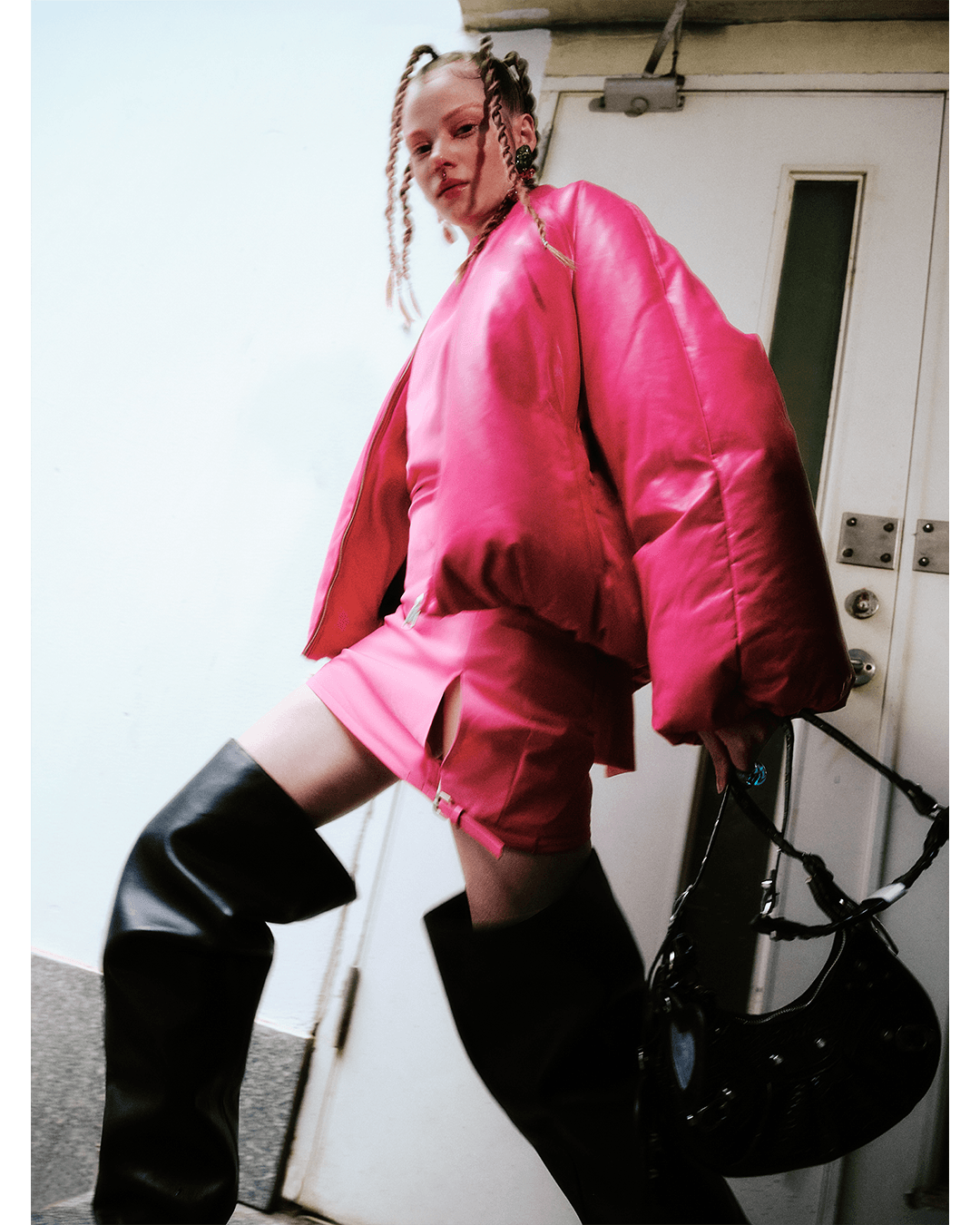 Rebel in rainy day — Look 7