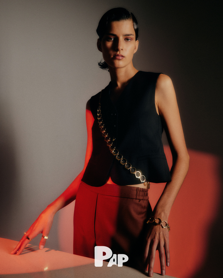 AS THE SUN SETS — Look 10