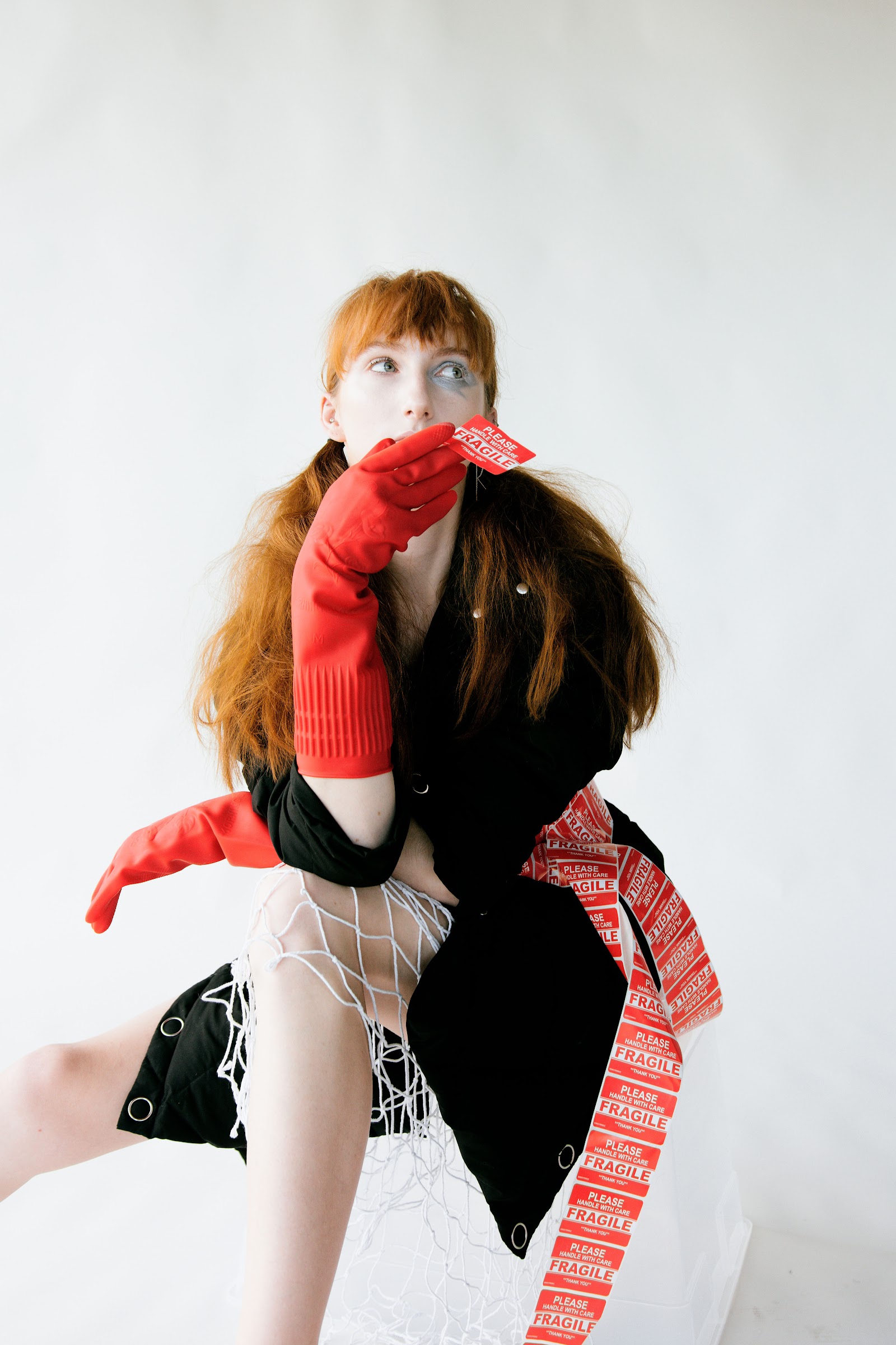 FRAGILE: HANDLE WITH CARE — Look 2