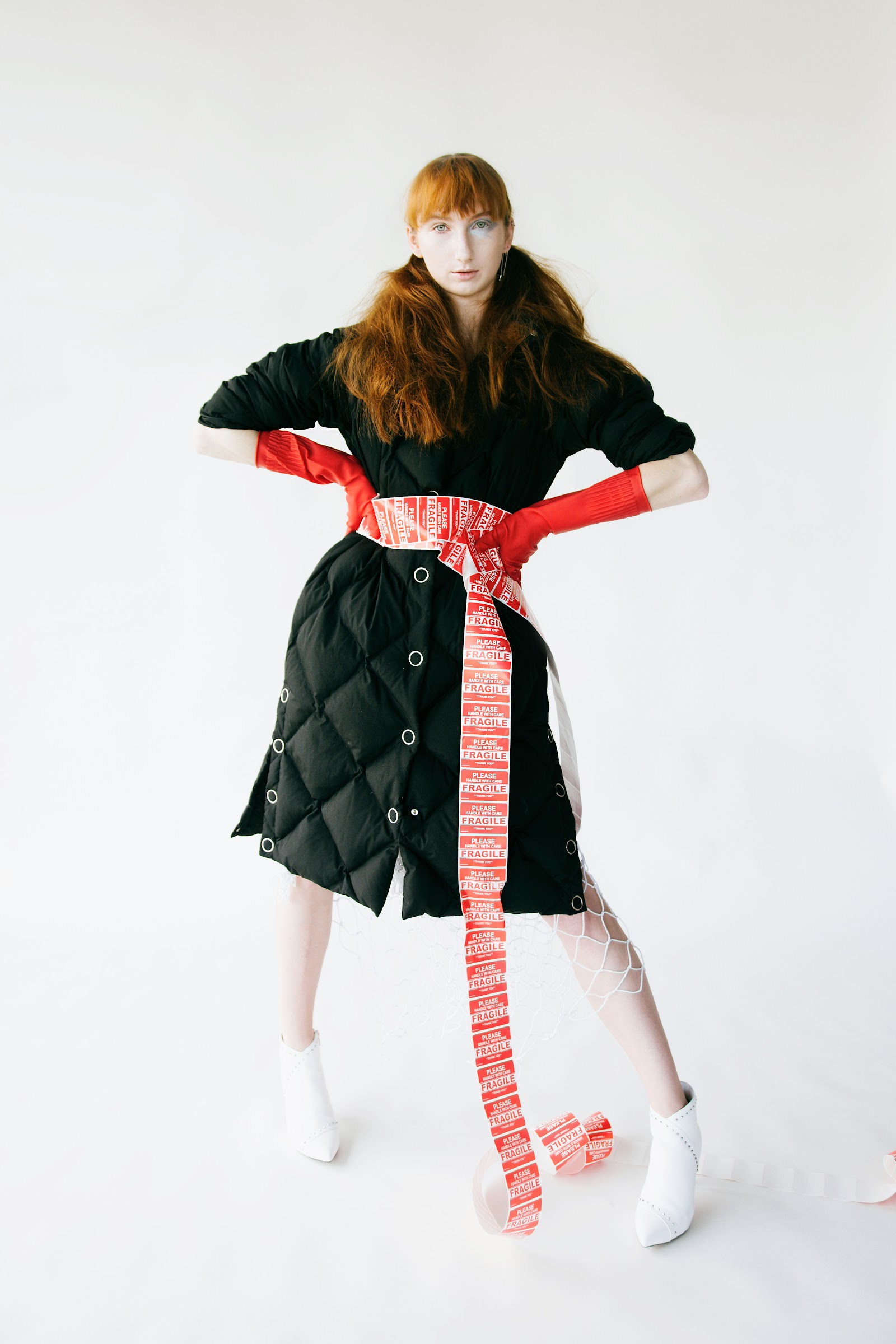 FRAGILE: HANDLE WITH CARE — Look 3