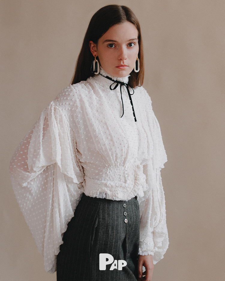 LEATHER, SAINTS, AND ASTER — Look 2