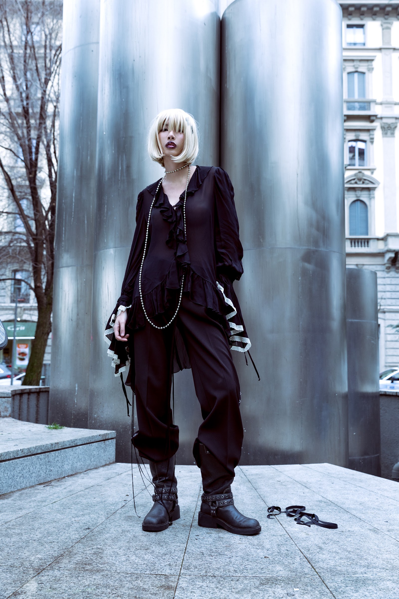 SILVER LINING — Look 5
