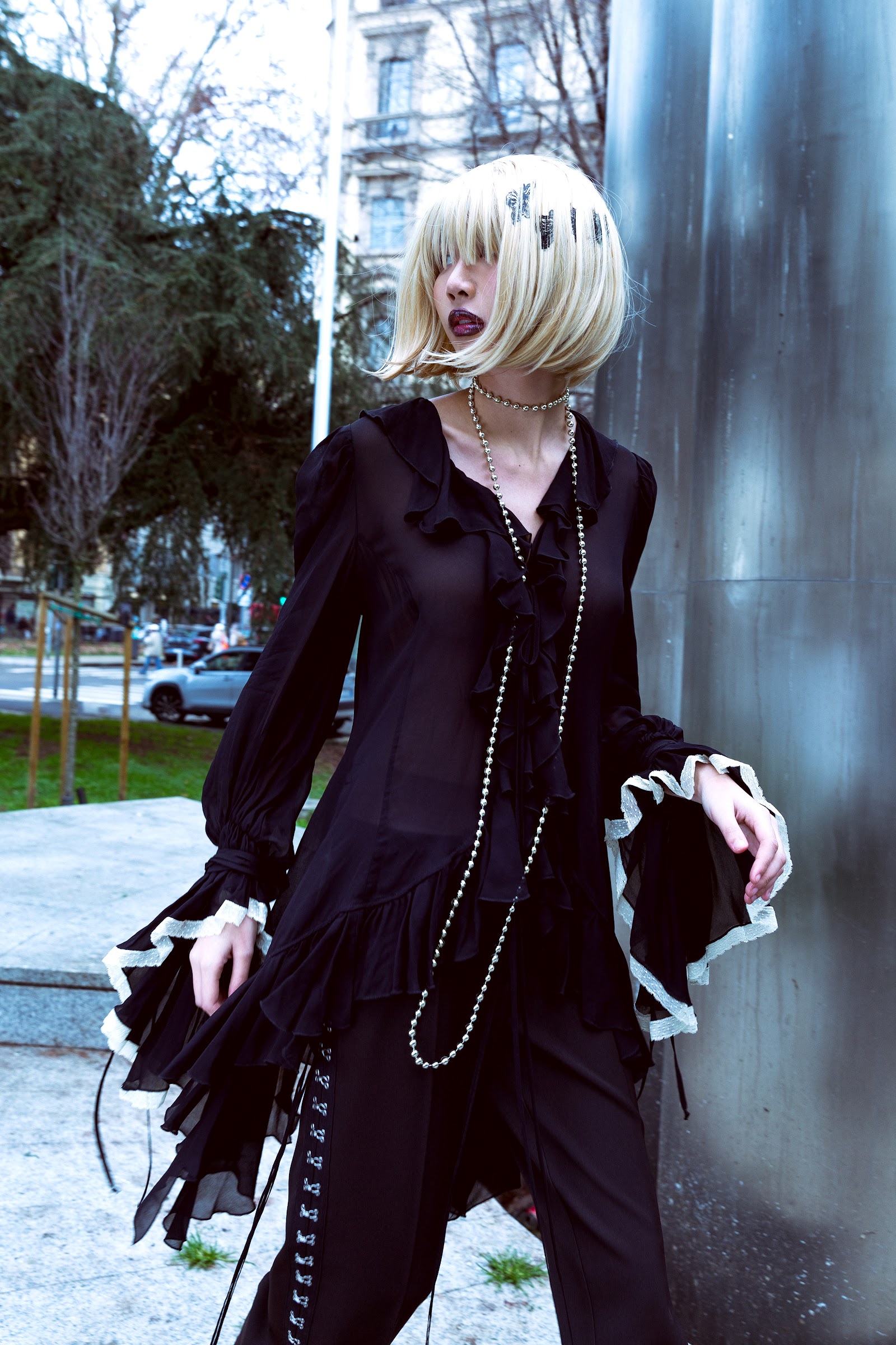 SILVER LINING — Look 6