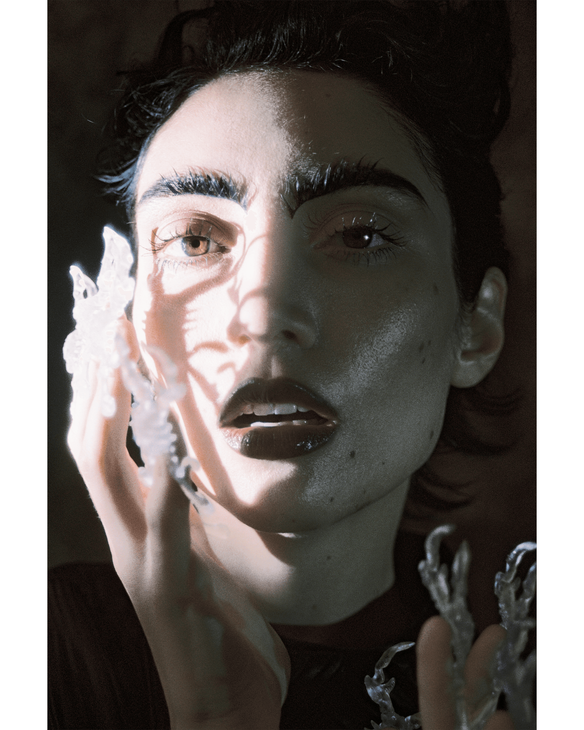 Curious Things in Crimson Light — Look 5