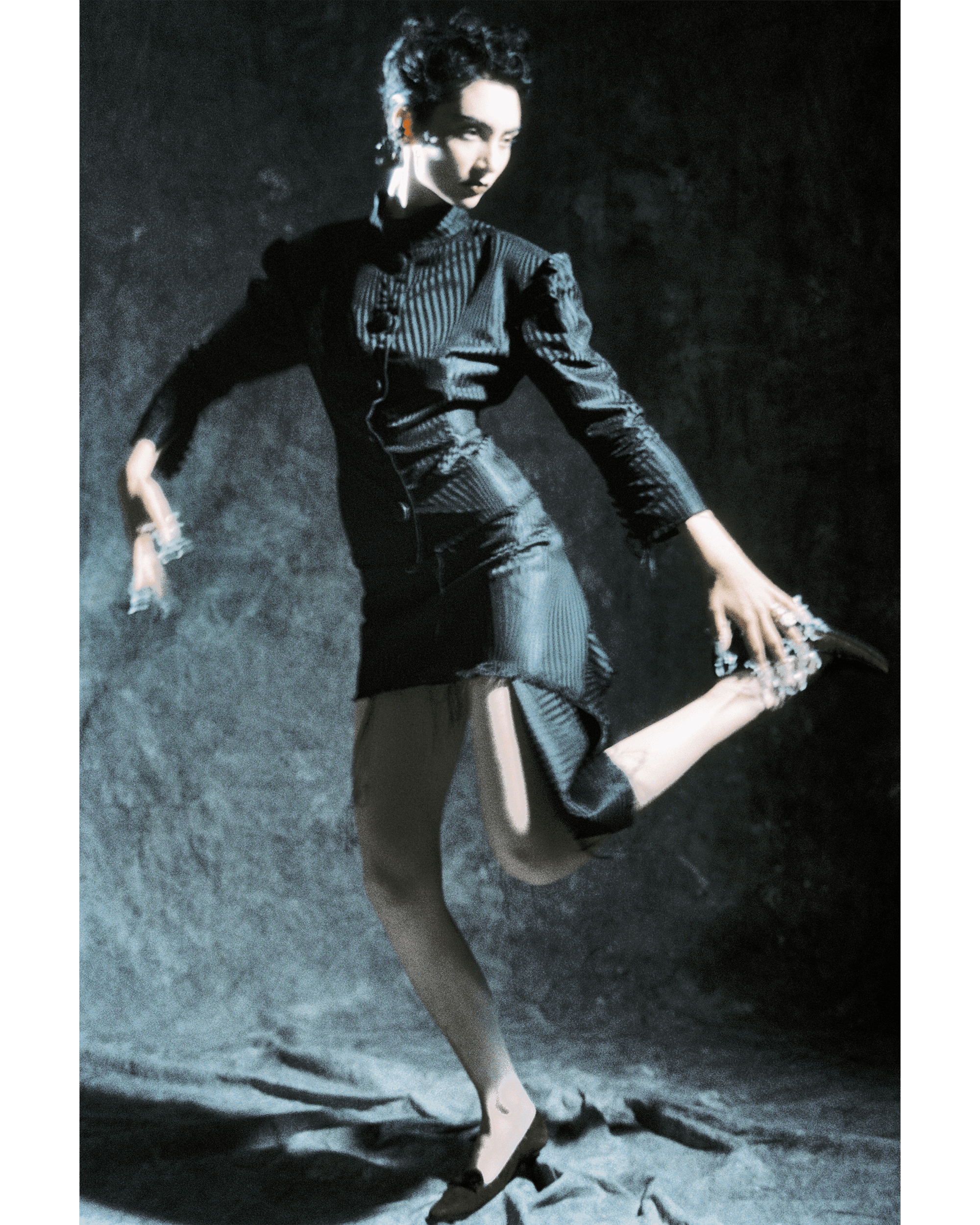 Curious Things in Crimson Light — Look 9