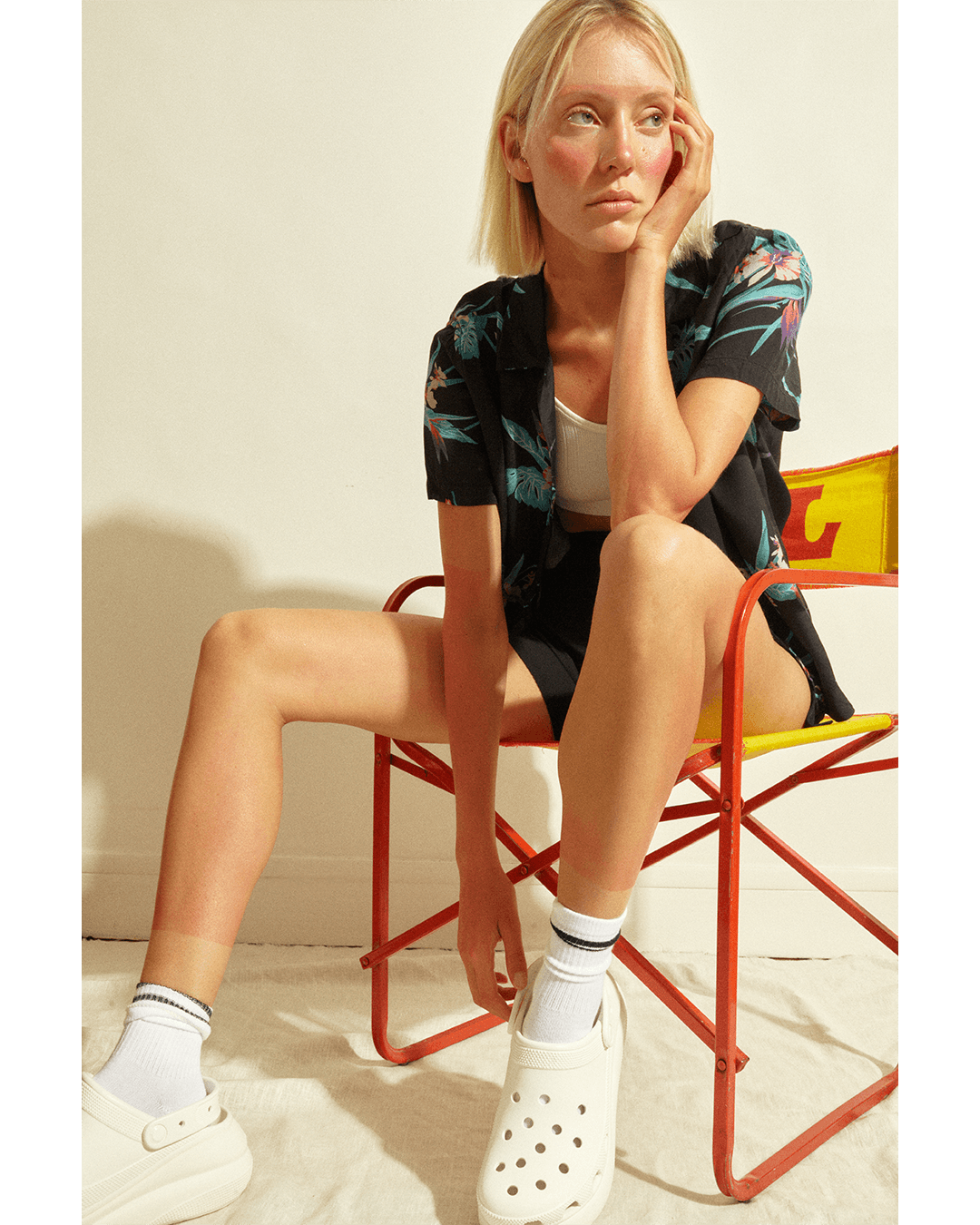 T’as attrapé un coup de soleil — Look 3