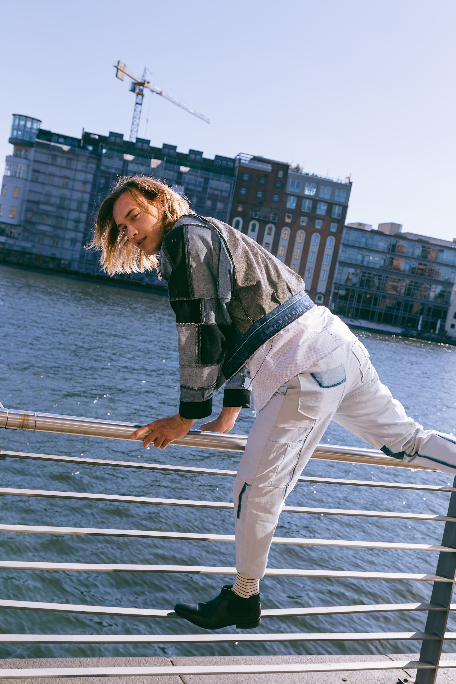 THEIR EMBROIDERED HANDKERCHIEFS WAVING ME OFF — Look 12