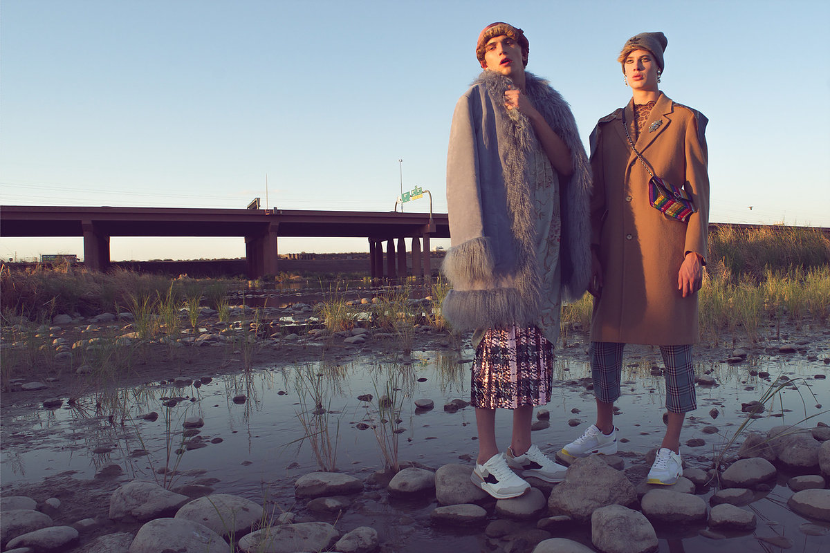 PATTERNS POMP AND POETRY — Look 3