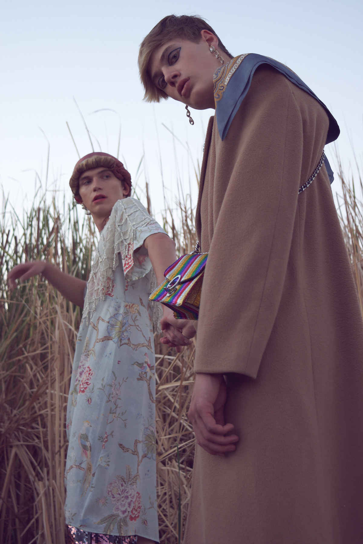 PATTERNS POMP AND POETRY — Look 5