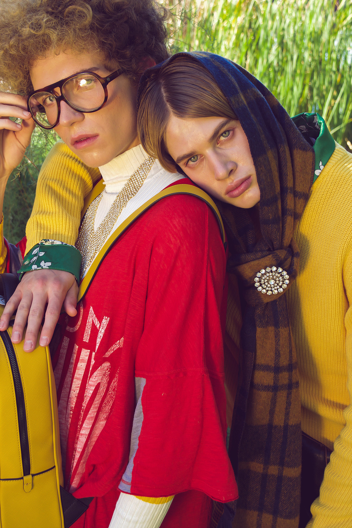 PATTERNS POMP AND POETRY — Look 6
