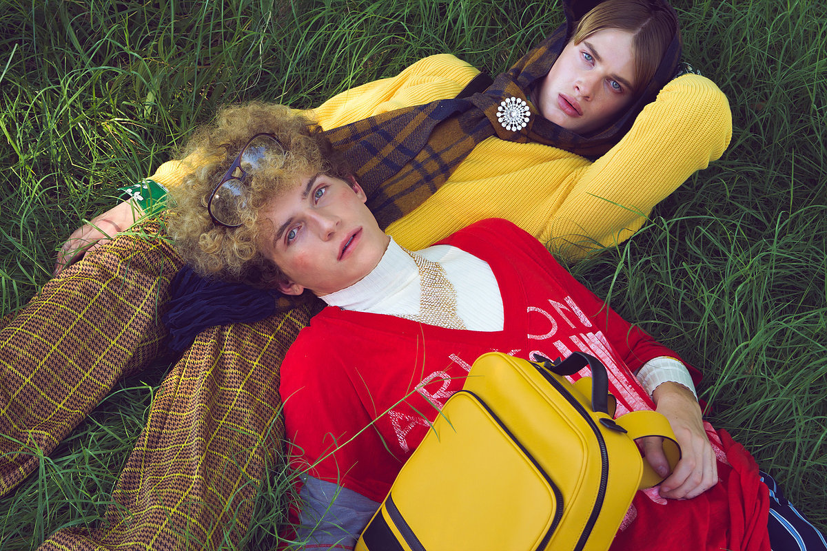 PATTERNS POMP AND POETRY — Look 7