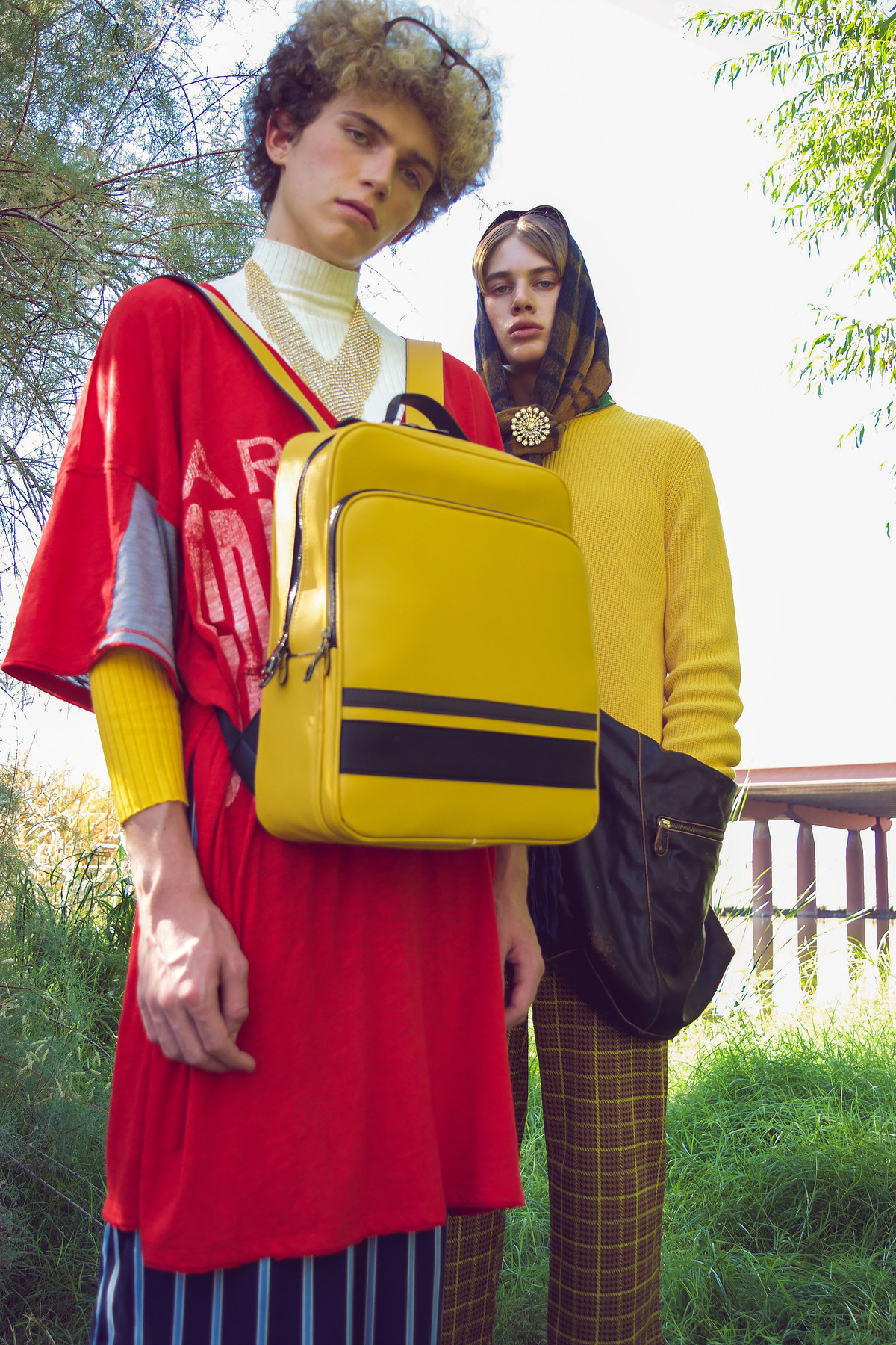 PATTERNS POMP AND POETRY — Look 9