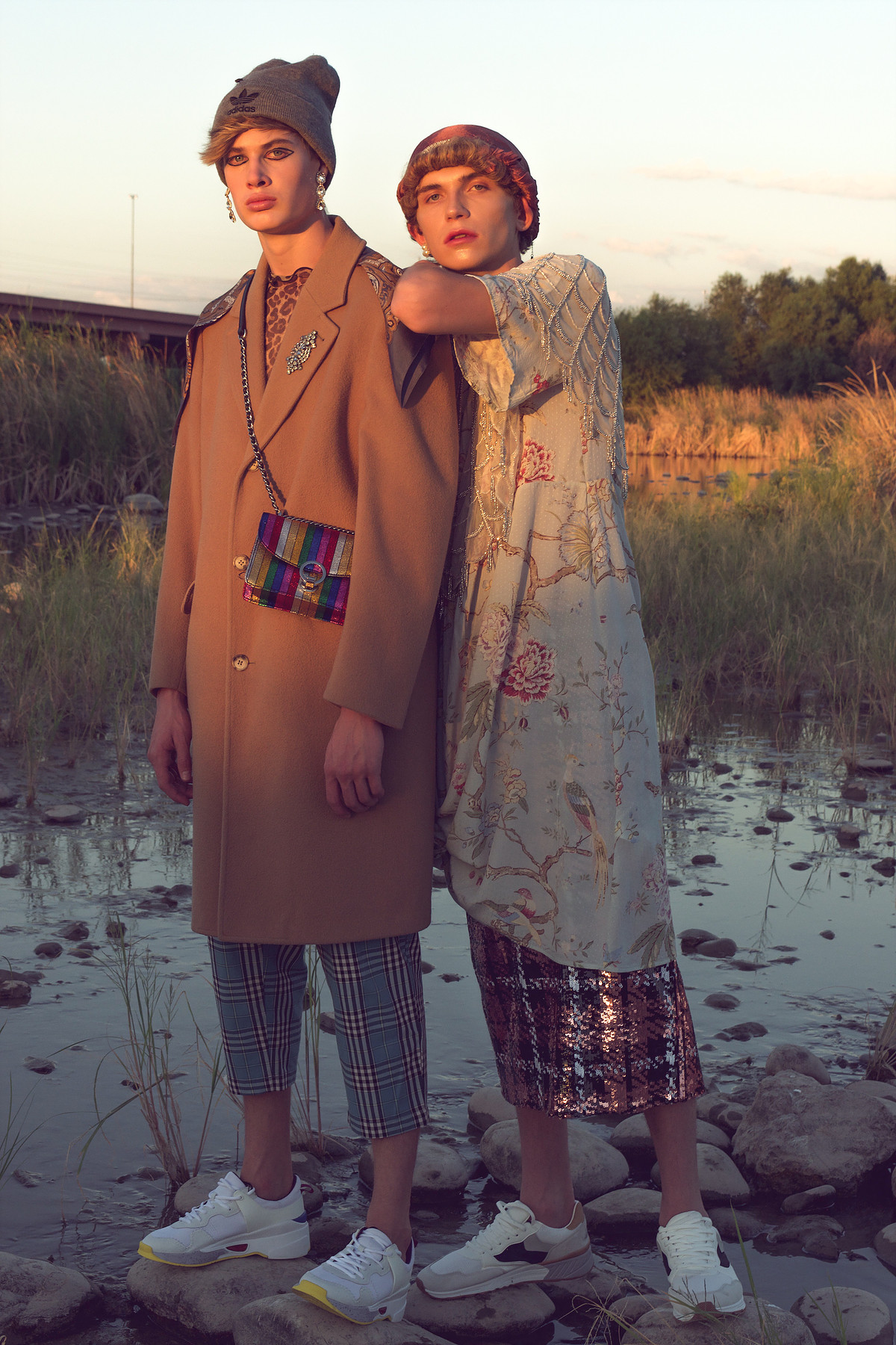 PATTERNS POMP AND POETRY — Look 12