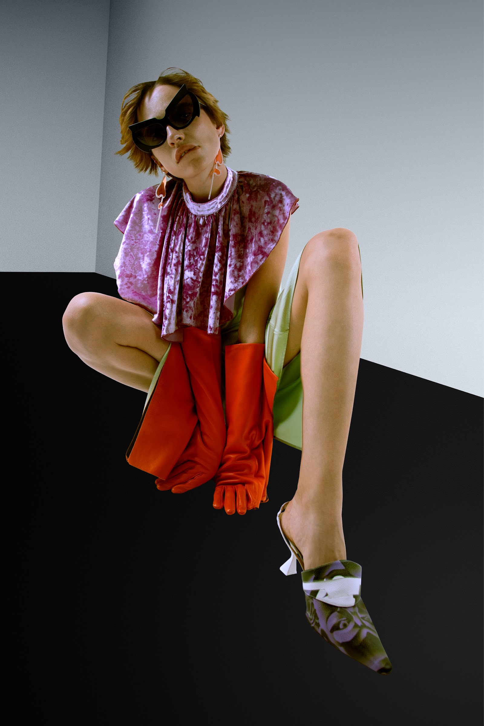 SOMBRE PRINTEMPS — Look 9