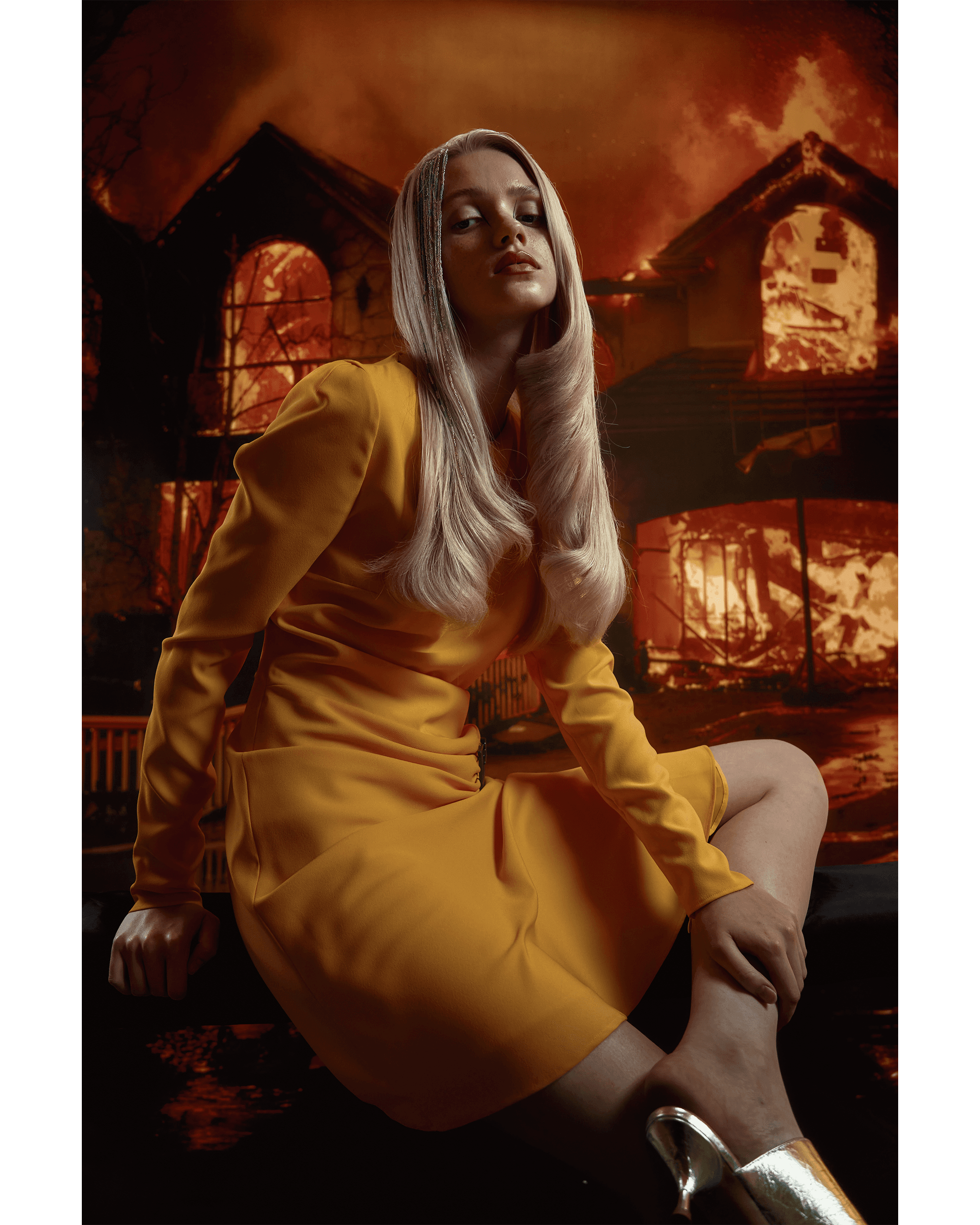 Whilist the lights are burning — Look 9
