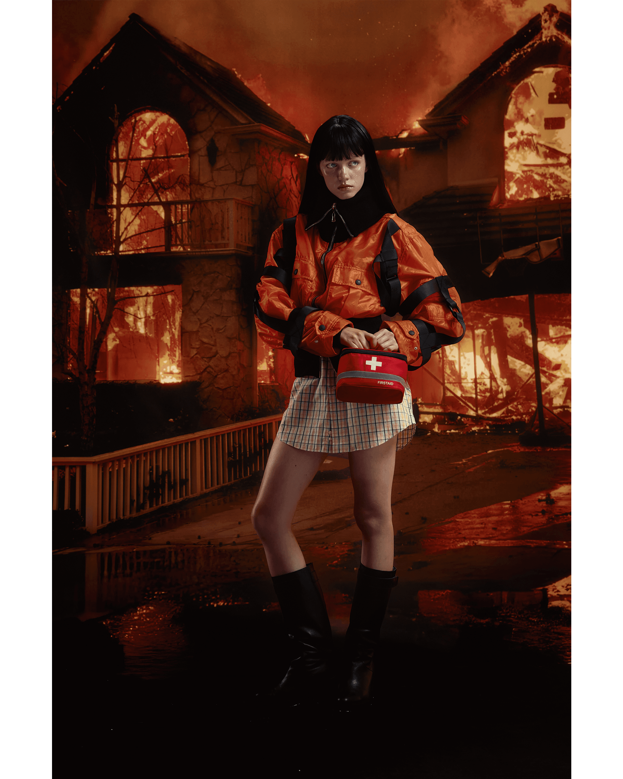 Whilist the lights are burning — Look 15